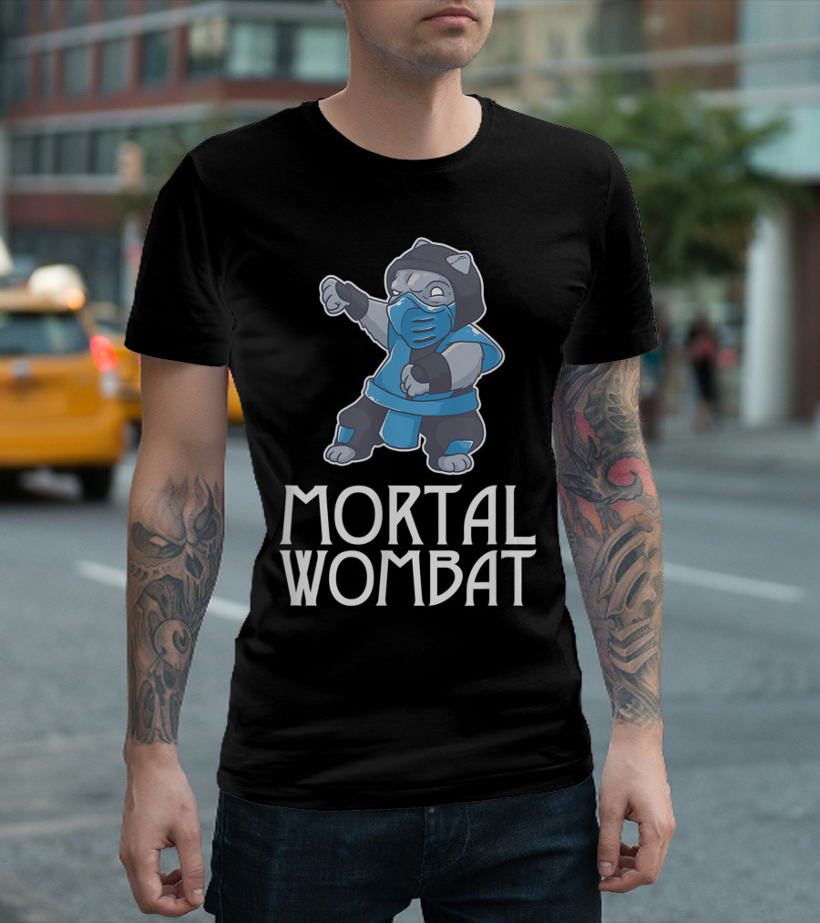 Mortal Wombat Sub Marsupial Bear Zero Combat T-Shirt