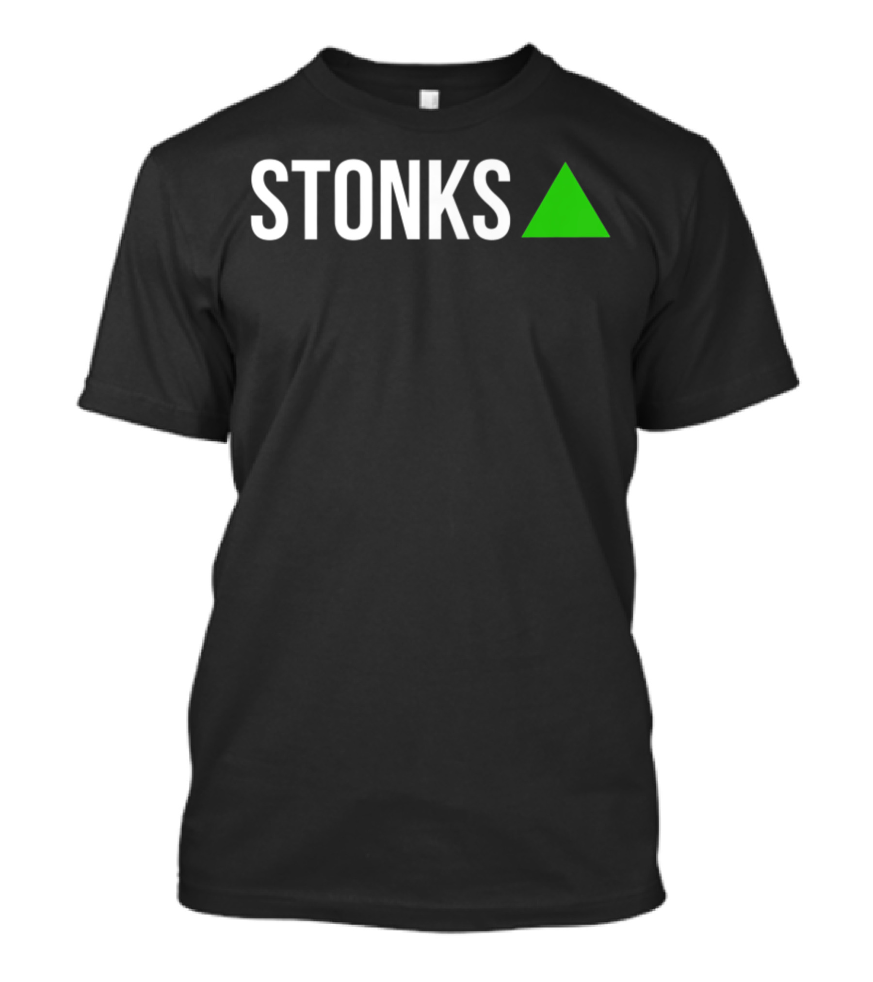 WSB Stonks Go Up Meme Day Trading Stonks Green Arrow T-Shirt