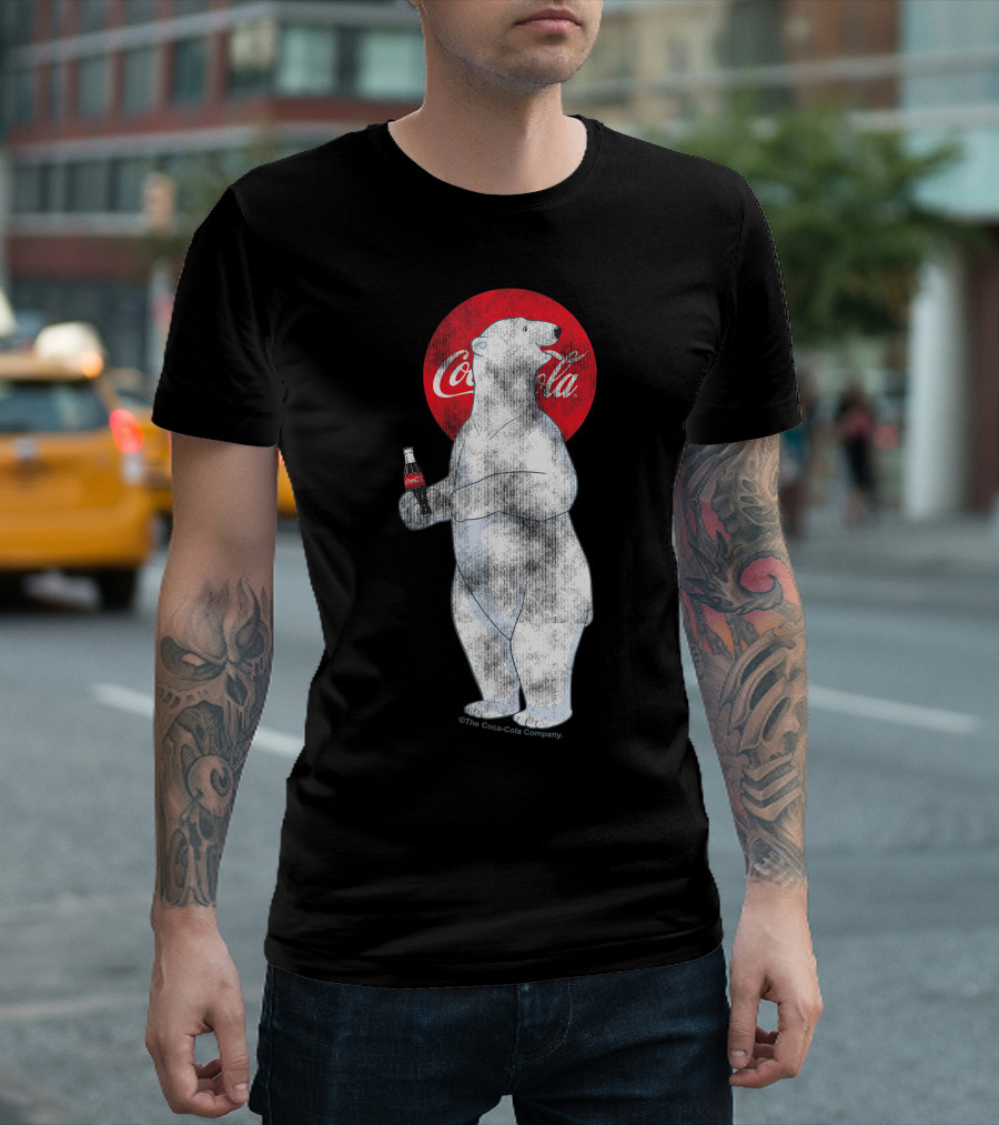 Coca Cola Company Polar Bear Christmas T-Shirt