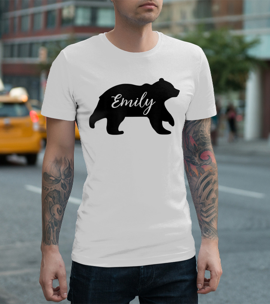 Emily Bear Silhouette Love T-Shirt