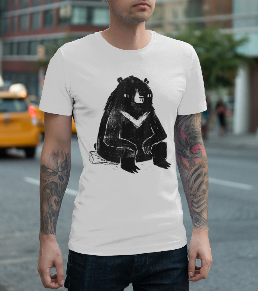 Existential Black Bear Moon Bear Sun Bear T-Shirt