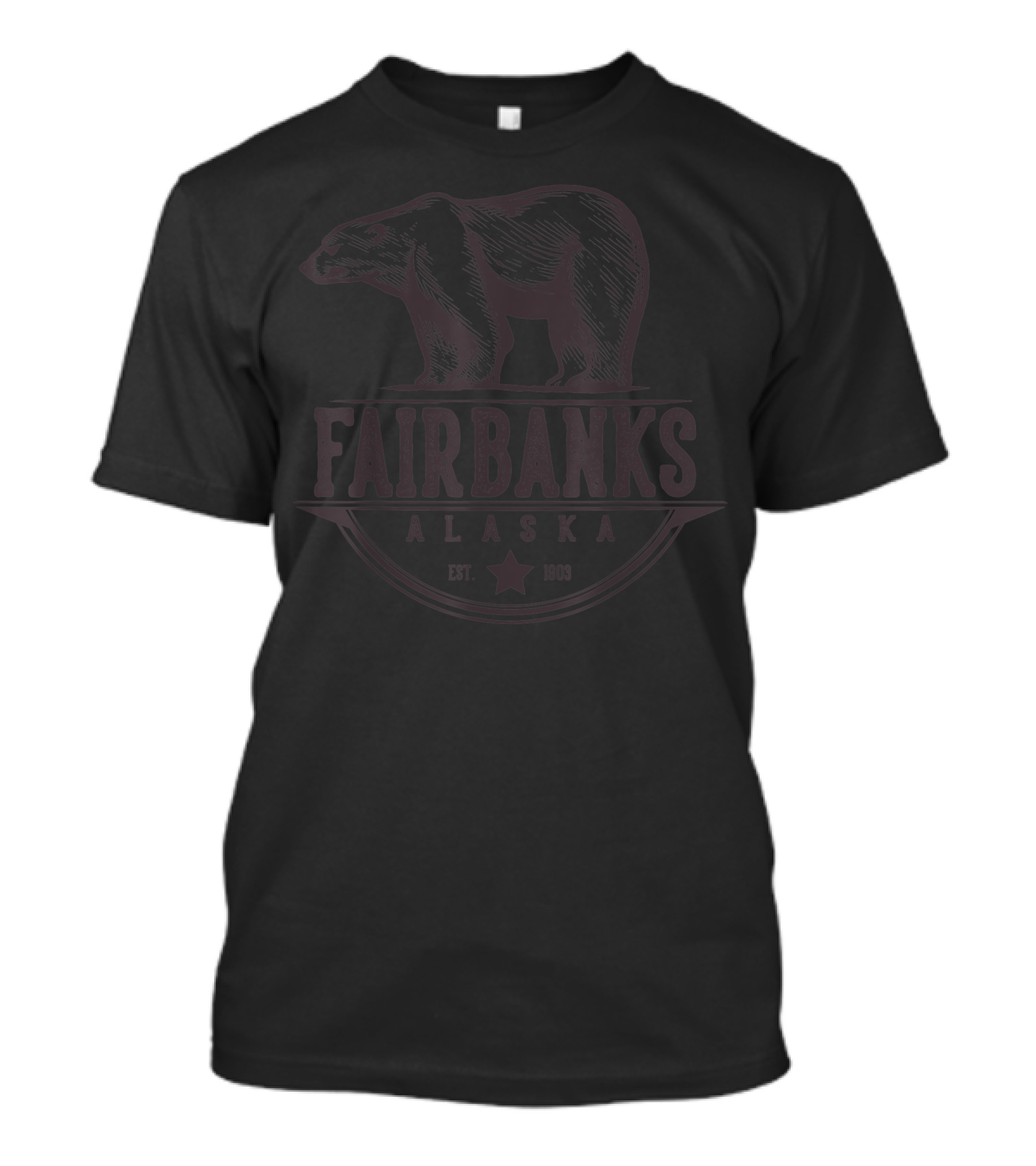 Fairbanks Alaska Bear Est. 1903 T-Shirt