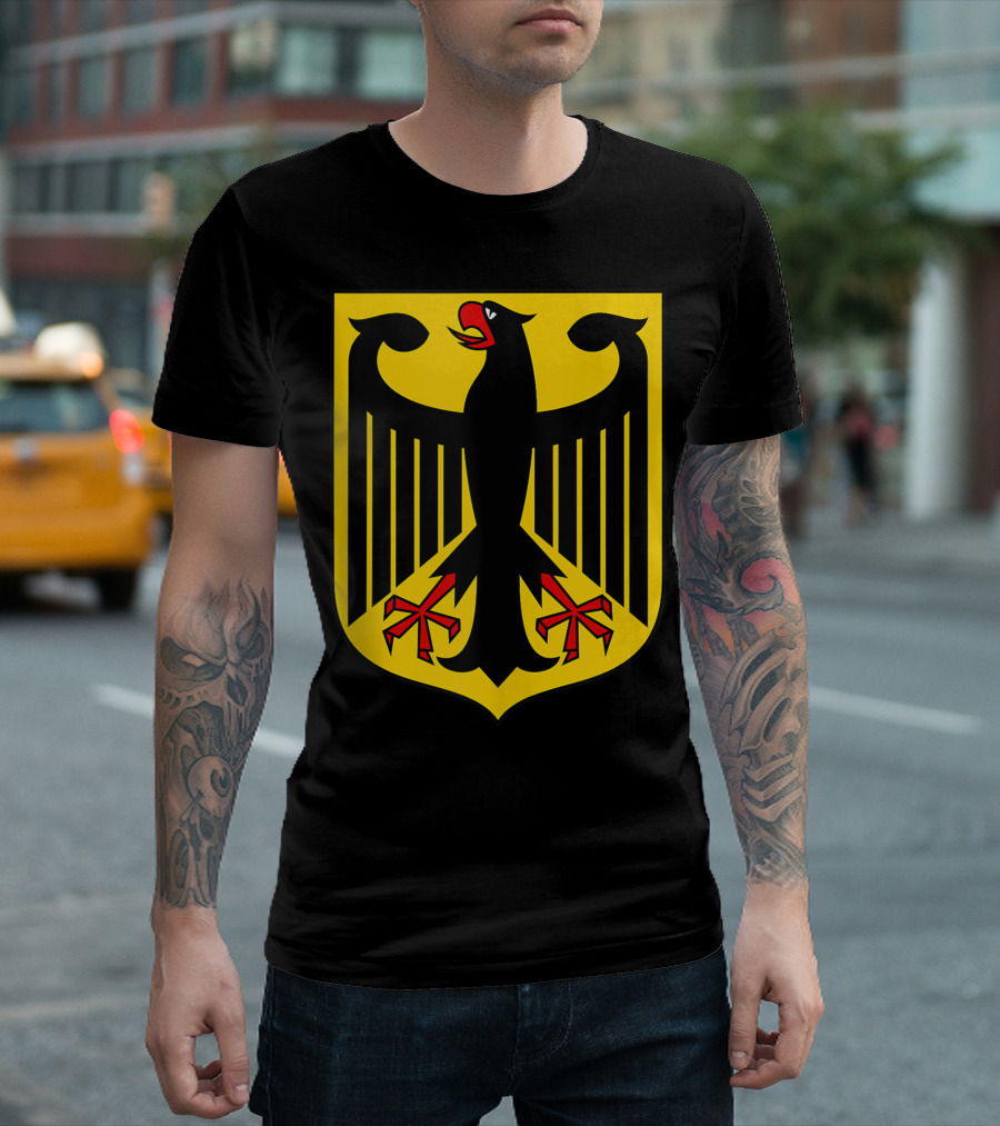Bundesadler German Eagle Deutsch Coat Of Arms T-Shirt