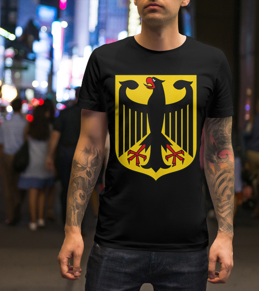 Bundesadler German Eagle Deutsch Coat Of Arms T-Shirt