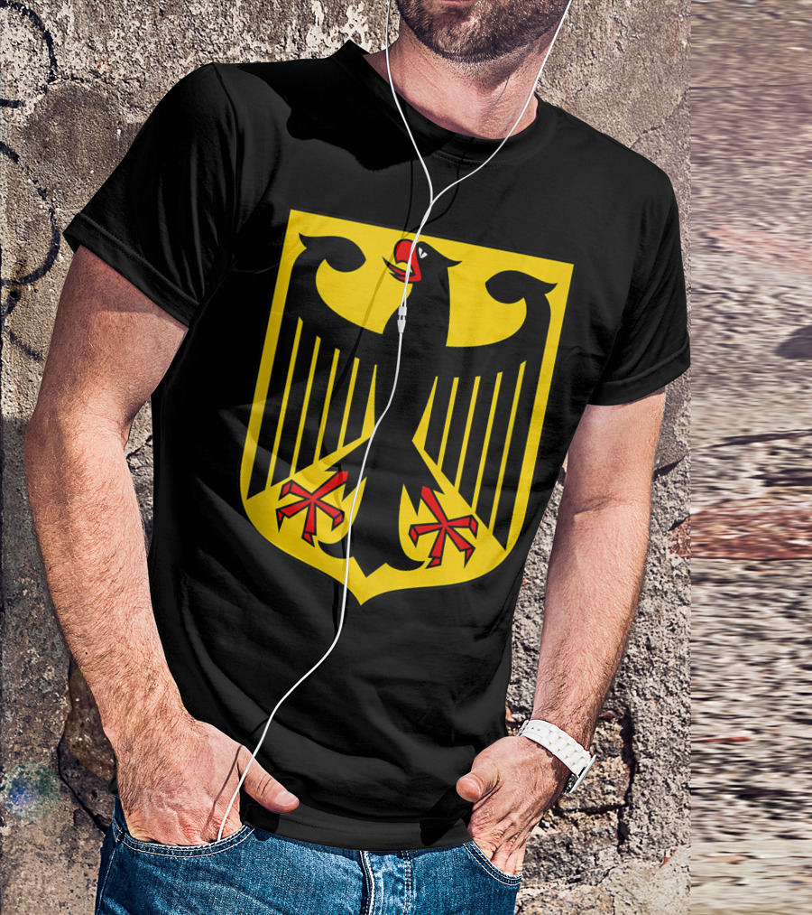 Bundesadler German Eagle Deutsch Coat Of Arms T-Shirt