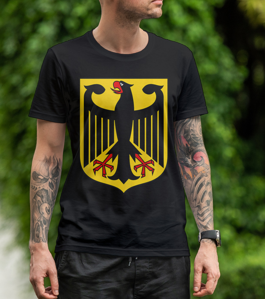 Bundesadler German Eagle Deutsch Coat Of Arms T-Shirt
