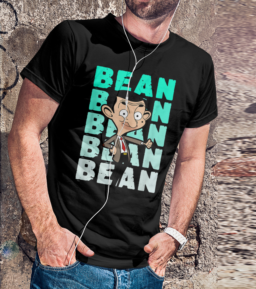 Mr Bean Bean Bean Bean Character With Thumbs Up T-Shirt