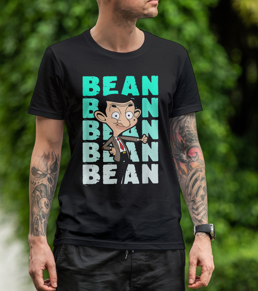 Mr Bean Bean Bean Bean Character With Thumbs Up T-Shirt