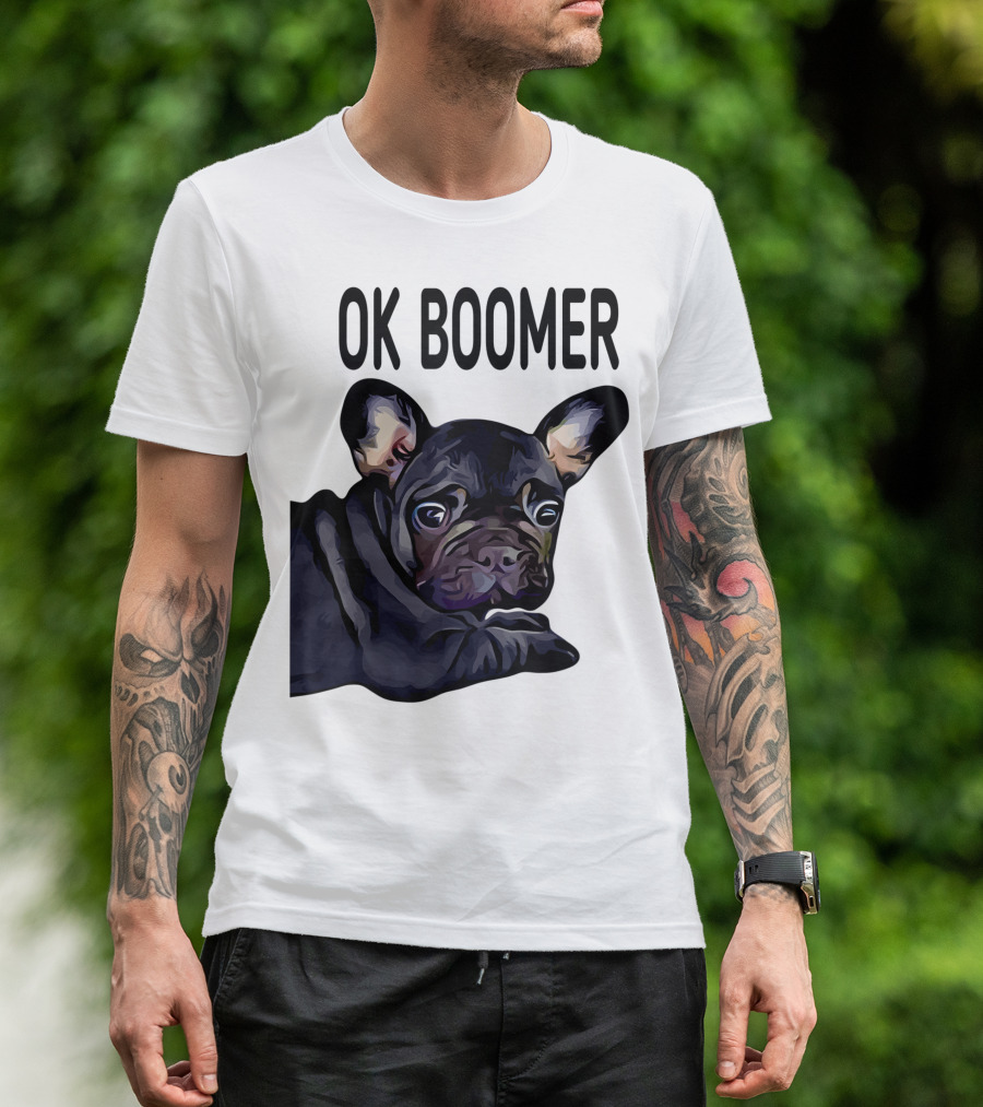 OK Boomer Dog Pug T-Shirt