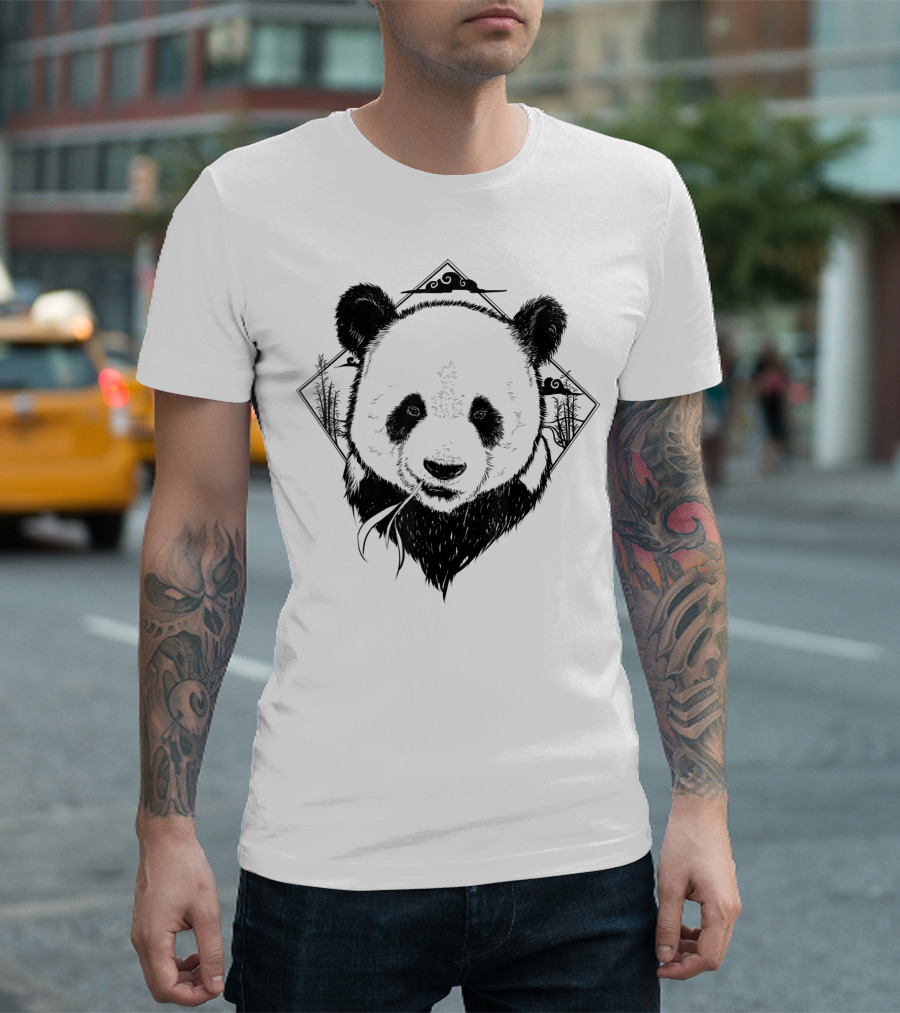 Panda Bear Pandalover Cute Panda Forest T-Shirt
