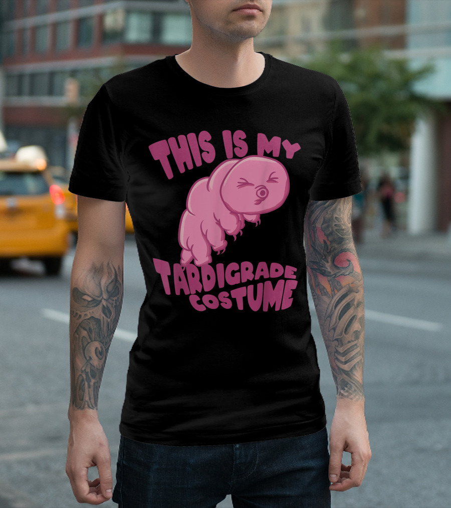 This Is My Tardigrade Costume Halloween Party Water Bear T-Shirt