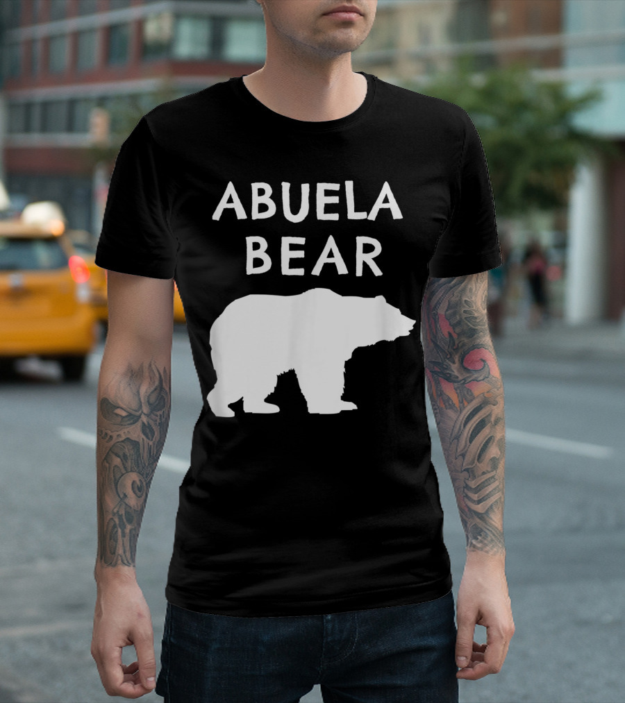 Abuela Bear For Grandma Grandparents T-Shirt