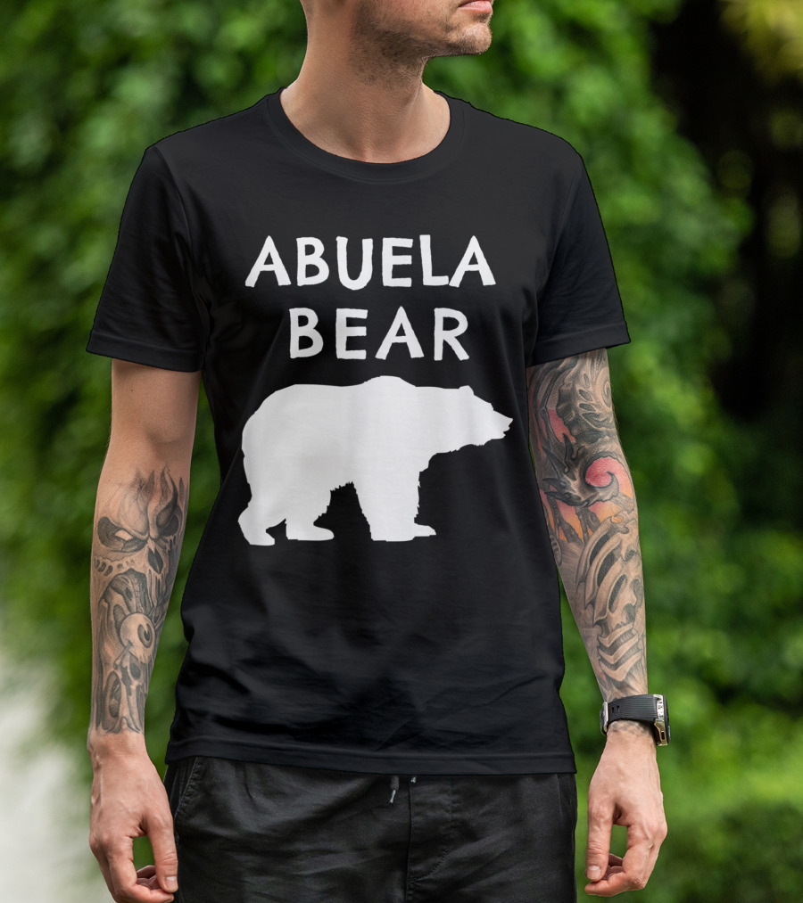 Abuela Bear For Grandma Grandparents T-Shirt
