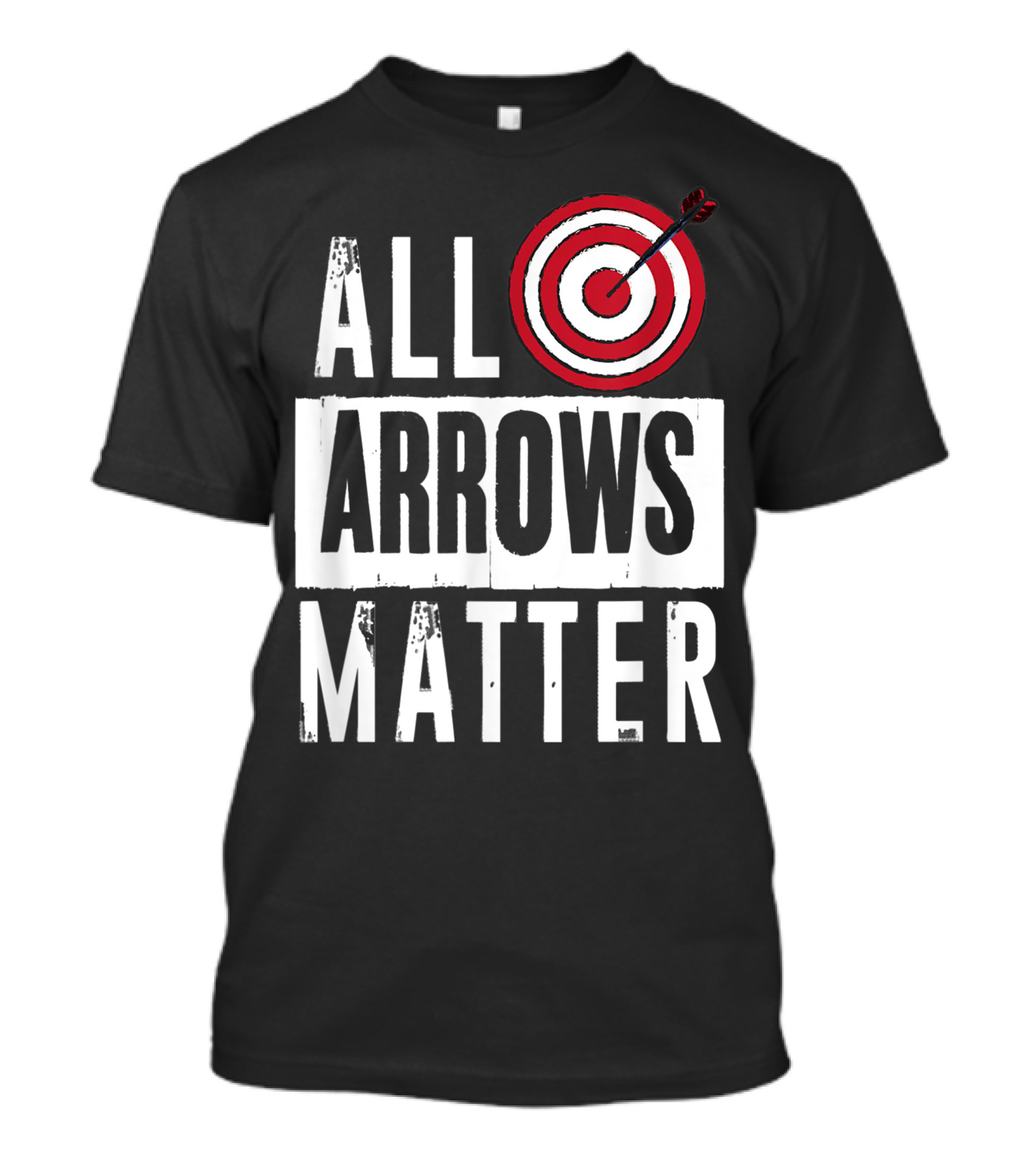 All Arrows Matter Archery Bullseye Target T-Shirt