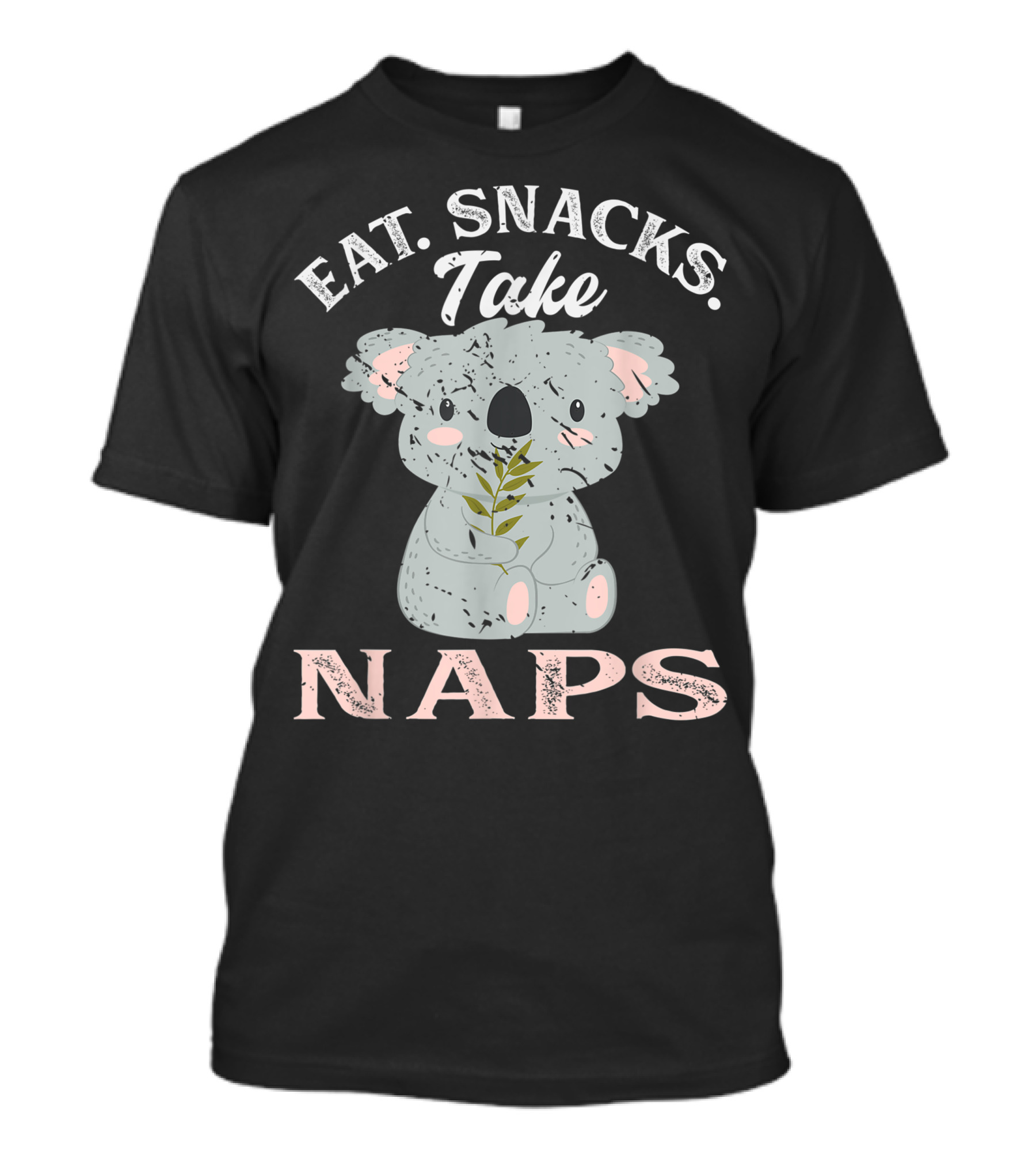 Eat Snacks Take Naps Aussie Koala Bear Zoo Keeper Koala T-Shirt