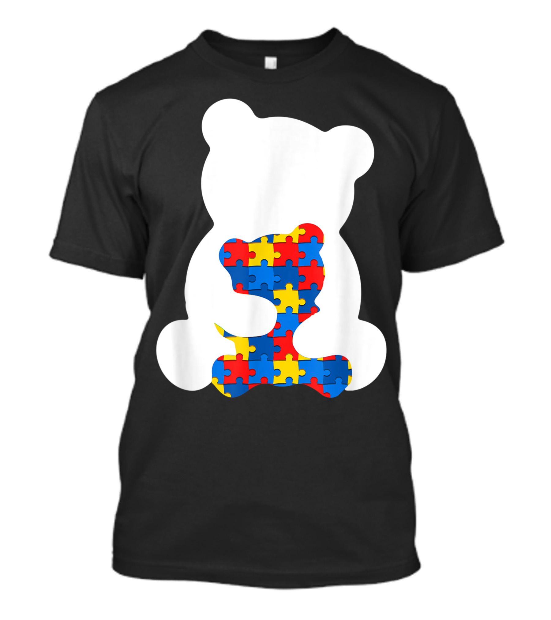 Autism Mom Autism Mama Bear Puzzle Piece Autism Mother I7 T-Shirt