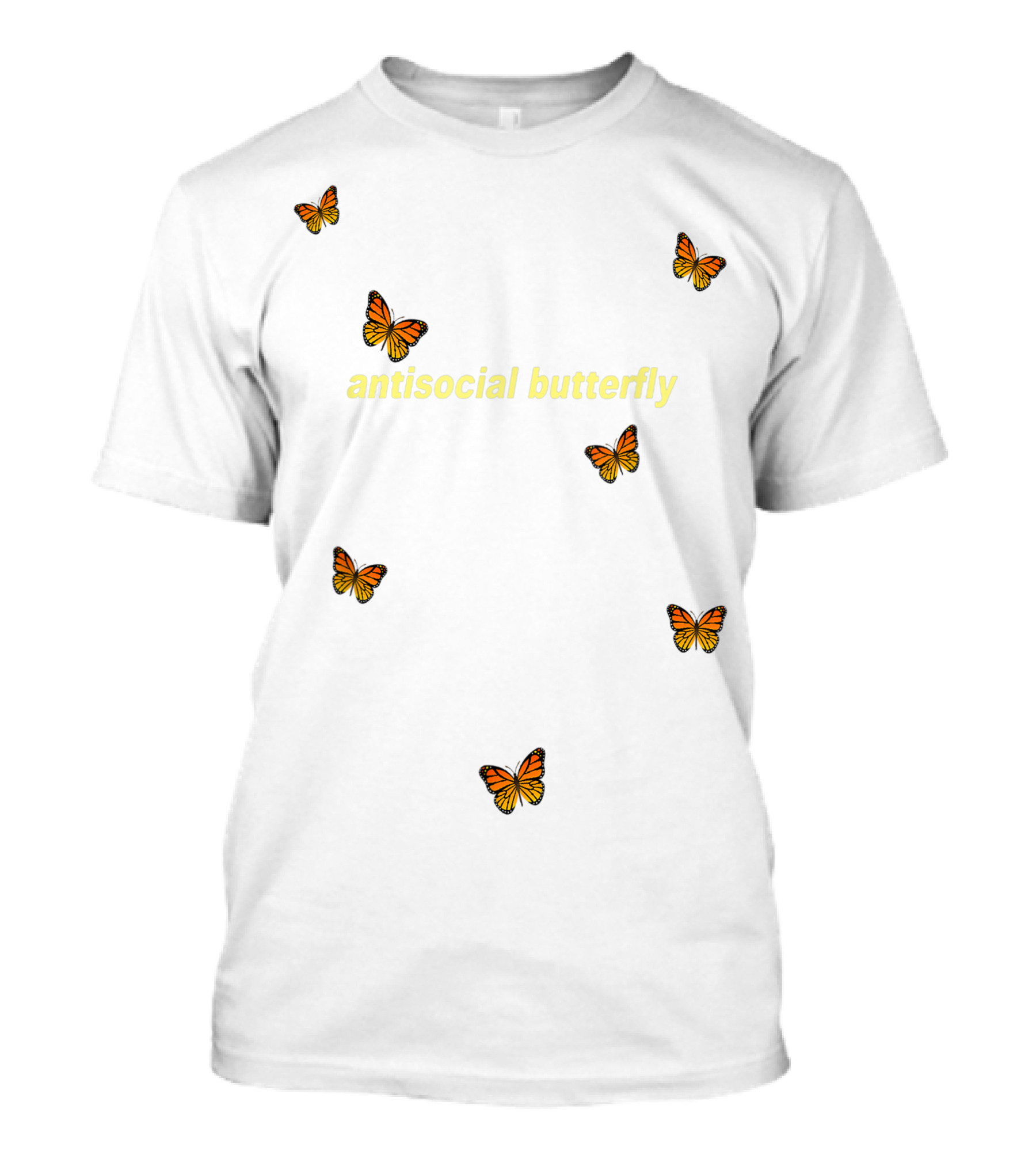 Antisocial Butterfly Monarch T-Shirt