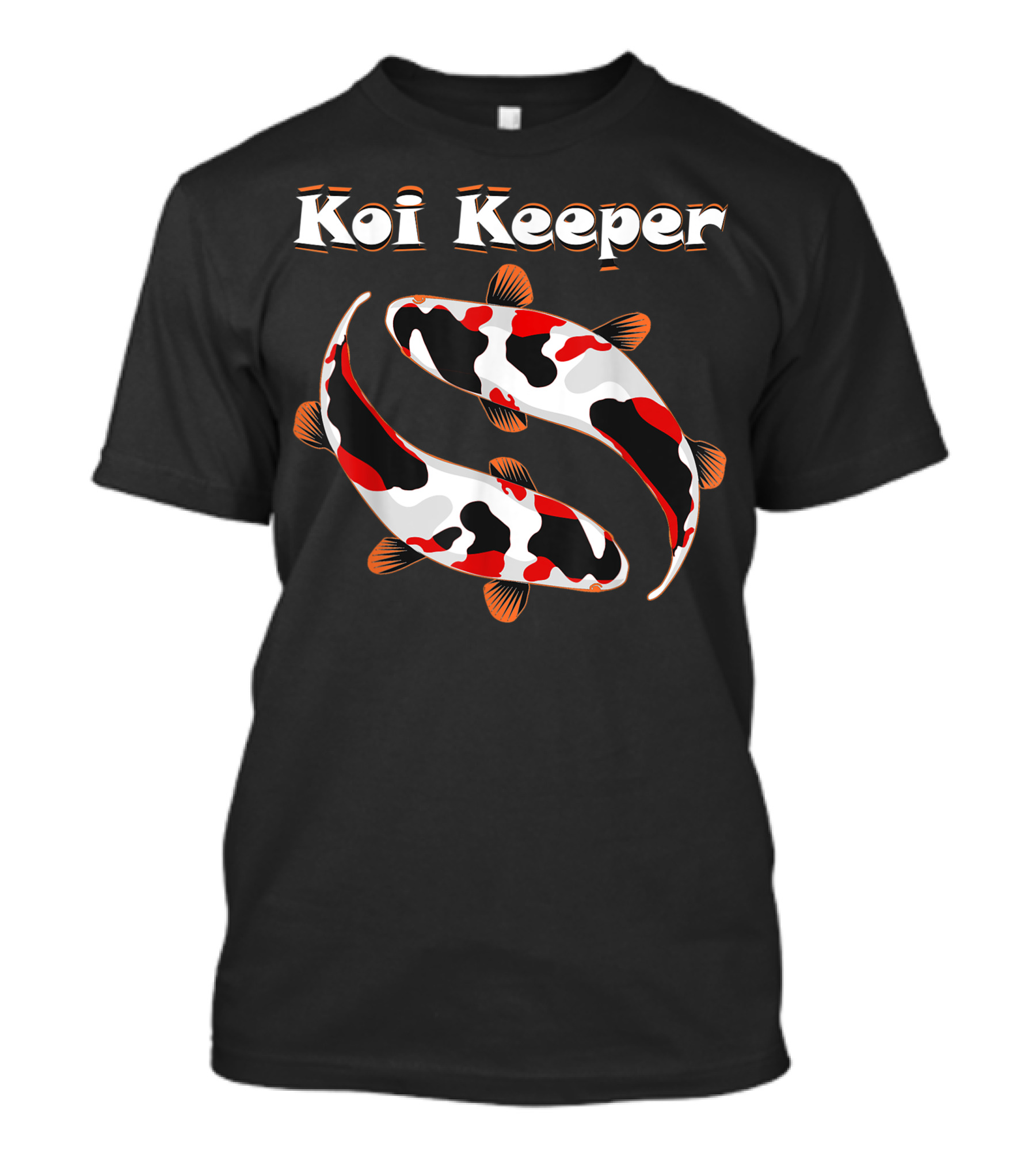 Koi Keeper Butterfly Koi Pond Showa Koi Fish Tancho Sanke Kohaku Koi T-Shirt