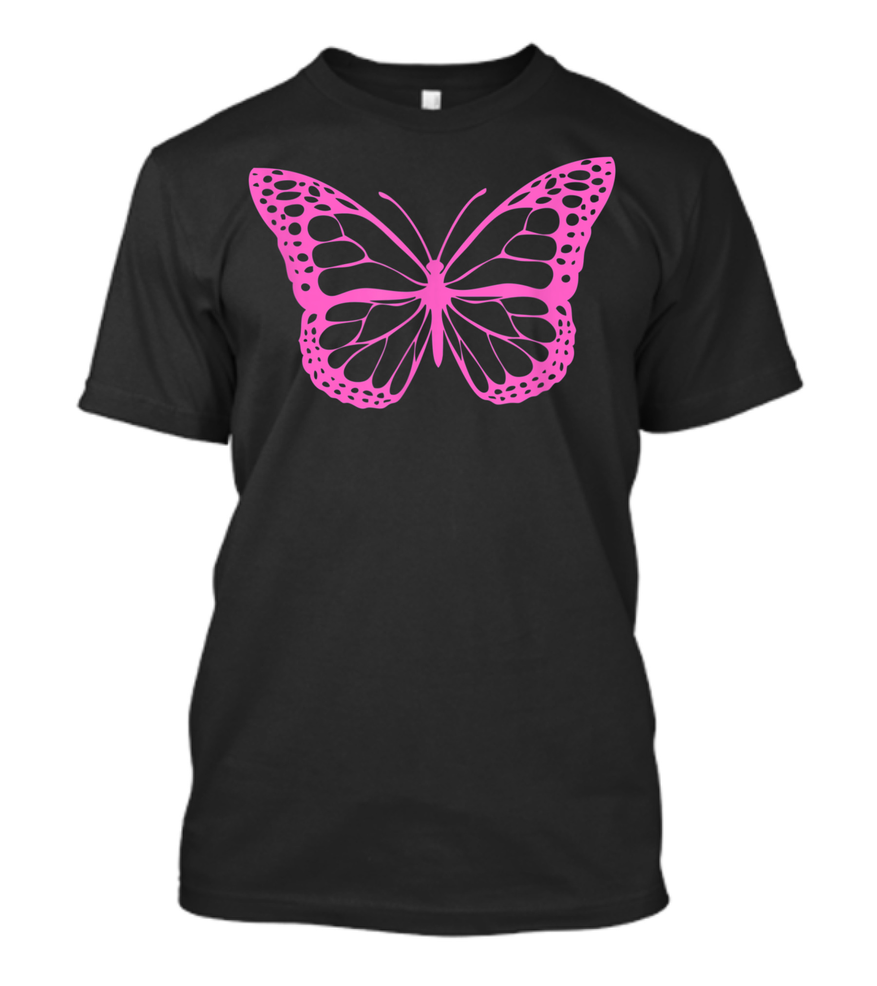 Cute Pink Butterfly T-Shirt