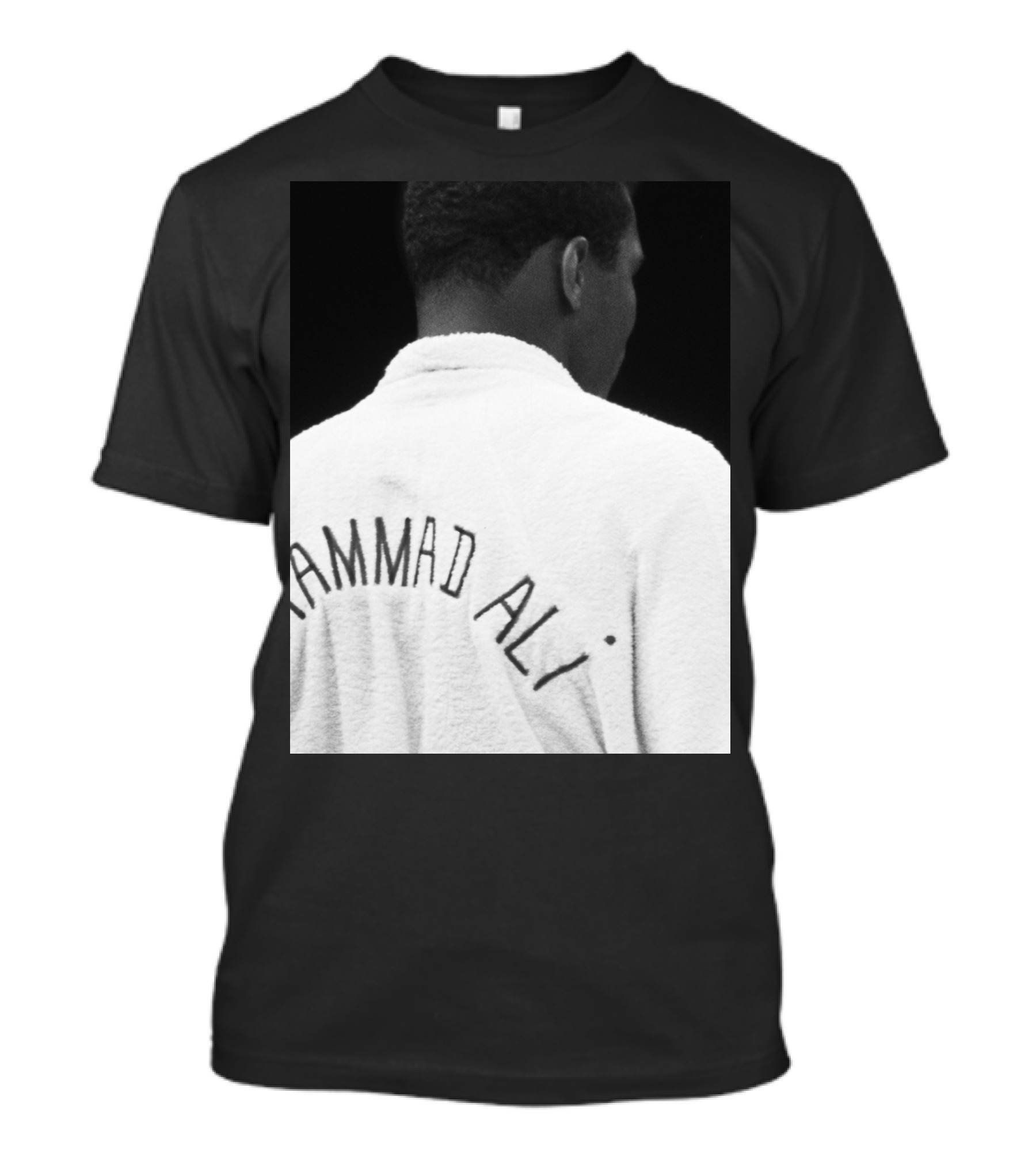 Muhammad Ali The Legend Iconic Pose Back Robe T-Shirt