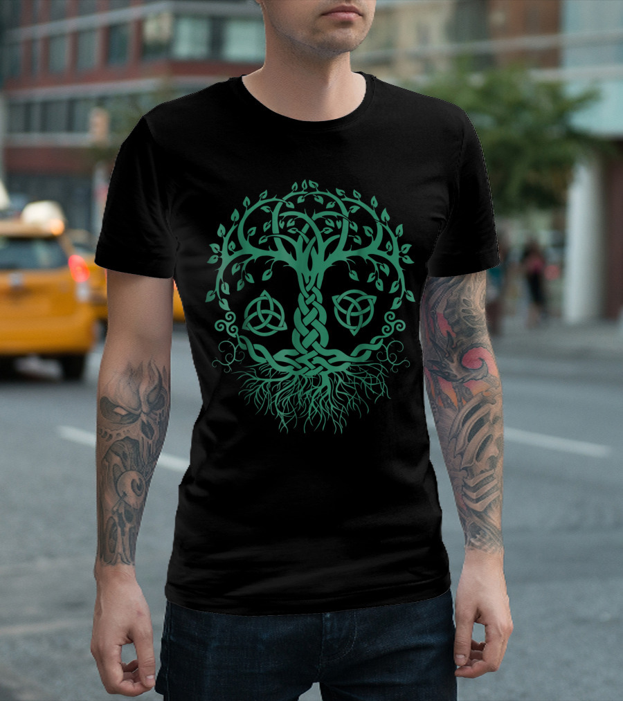 Celtic Knot Tree Of Life Viking Symbolism T-Shirt