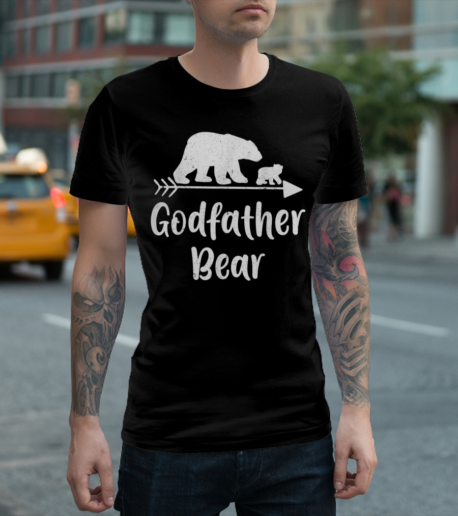 Godfather Bear Arrow Silhouette Duo T-Shirt