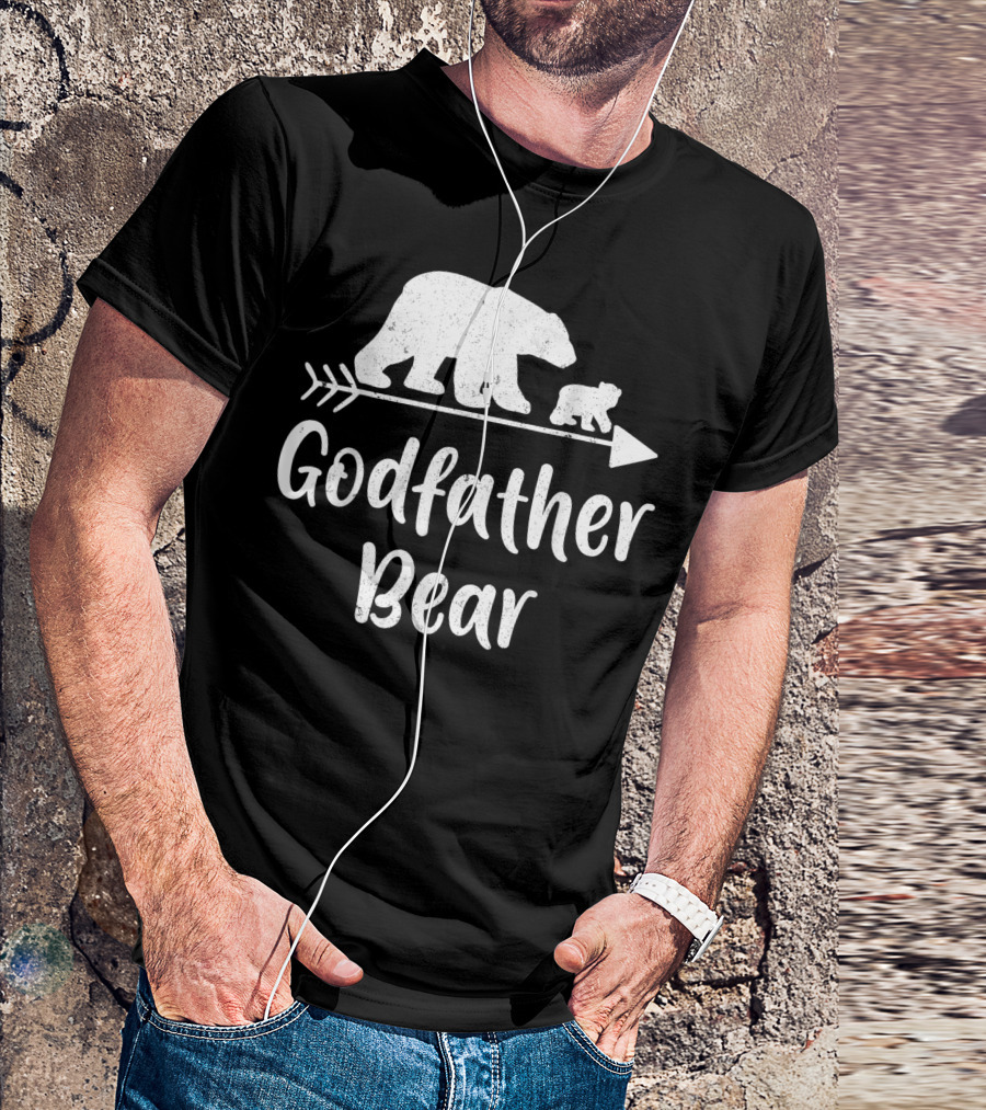 Godfather Bear Arrow Silhouette Duo T-Shirt