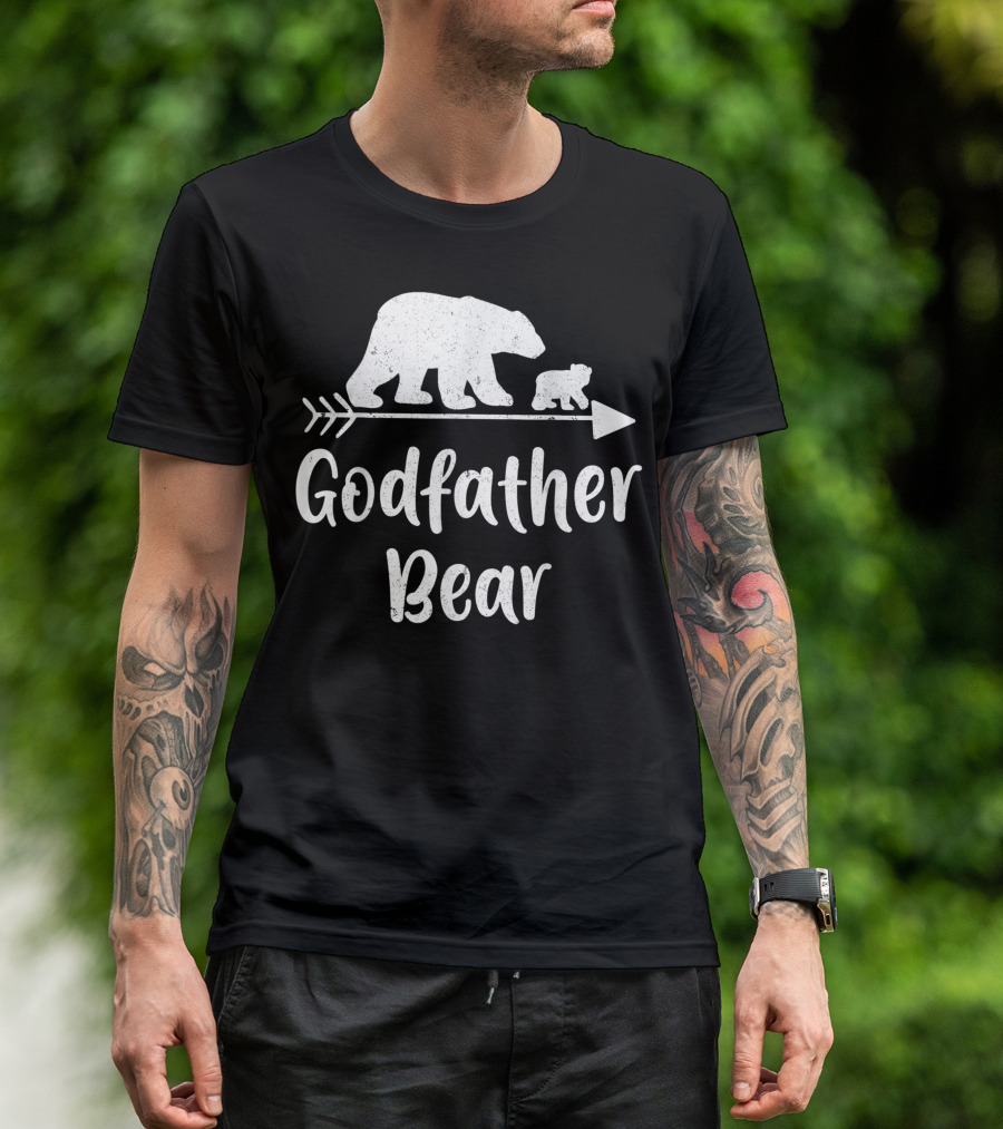 Godfather Bear Arrow Silhouette Duo T-Shirt