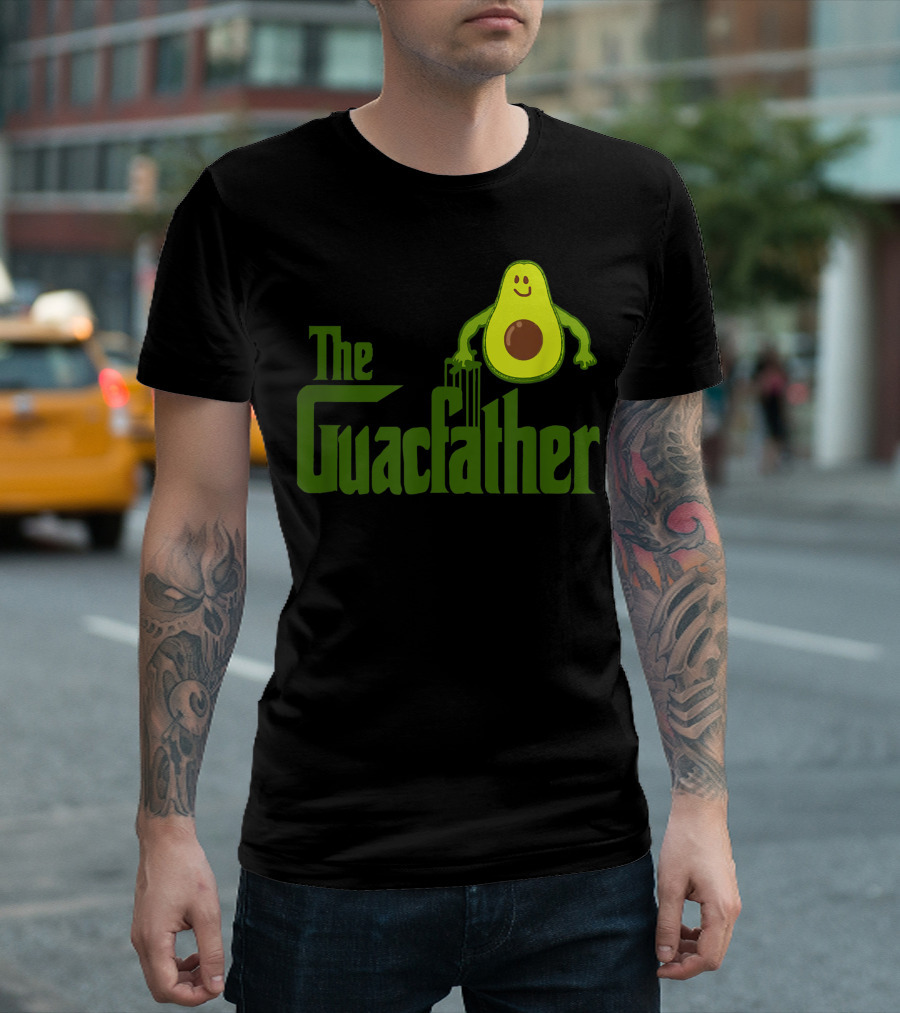 The Guac Father Avocado Parody Mens T-Shirt