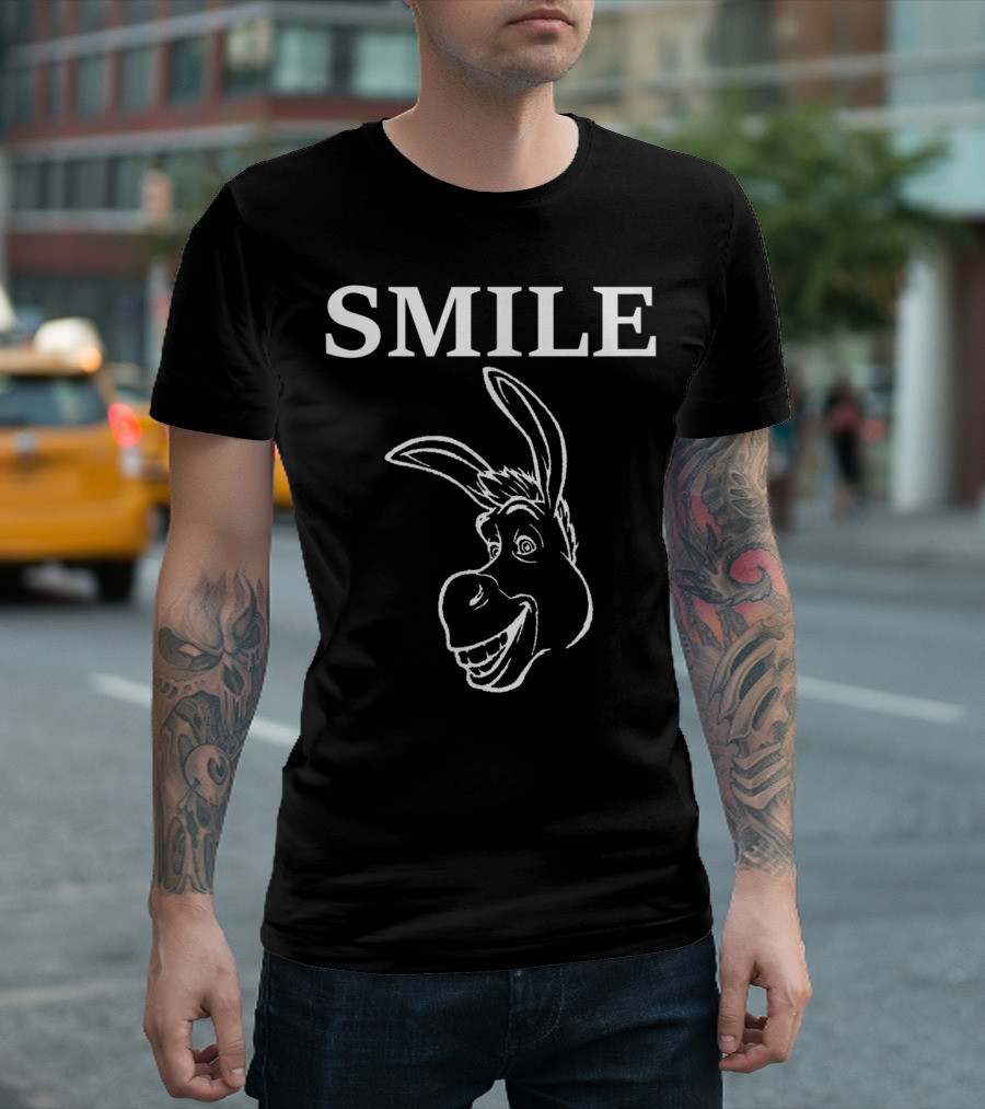 Smile Sarcasm Donkey Jackass T-Shirt