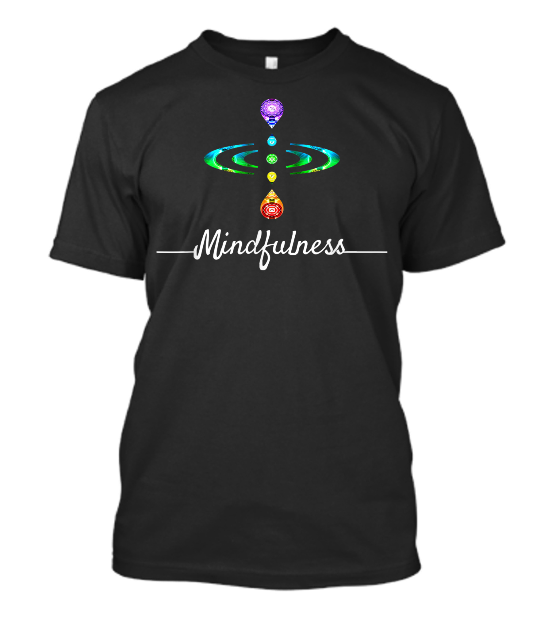 Mindfulness Chakra Be Present In Moment T-Shirt