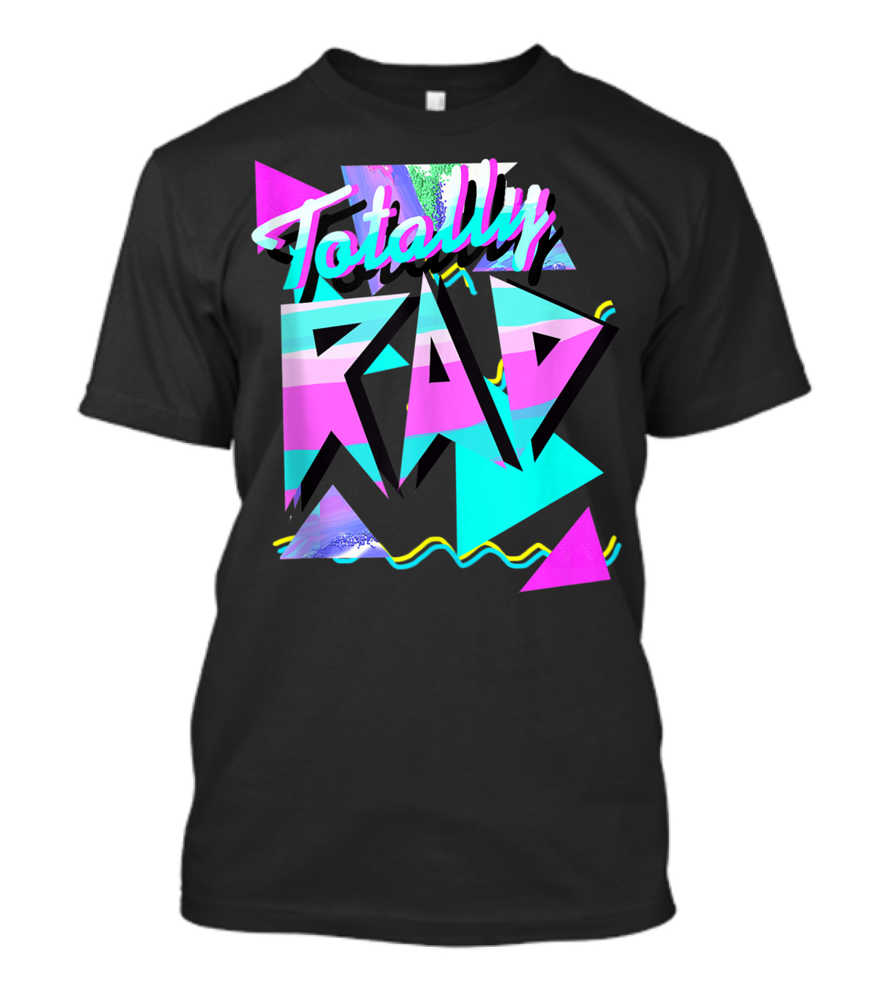 Totally Rad 1980S Style Hipster V101 80S Casual T-Shirt