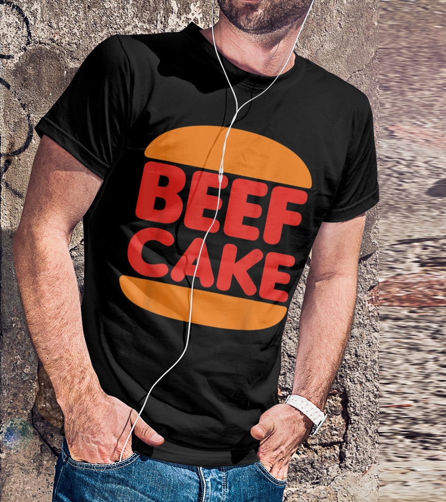 Beefcake Burger For Muscle And Gym Fitness Enthusiasts T-Shirt