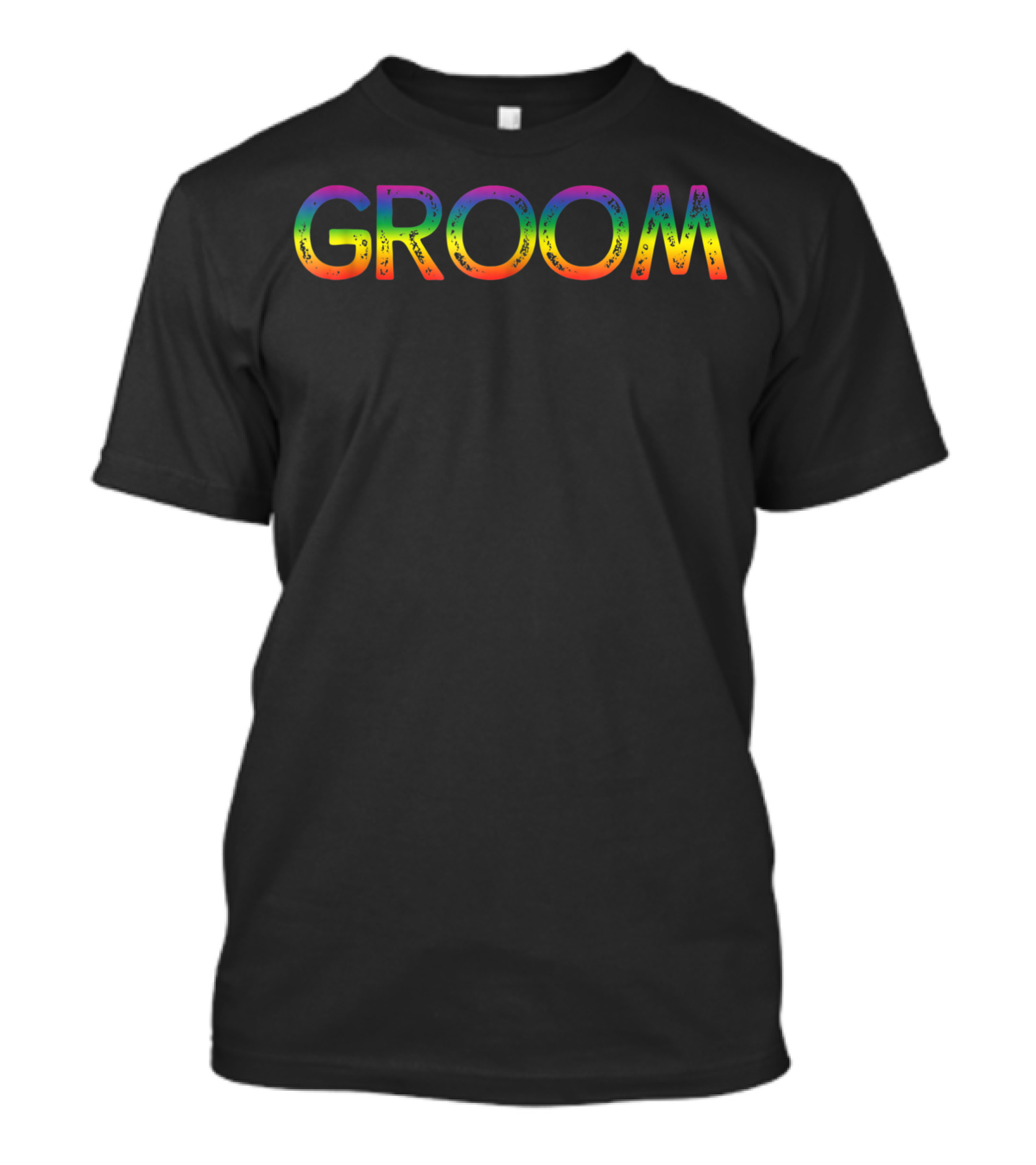Groom Gay Rainbow Bachelor Parties T-Shirt