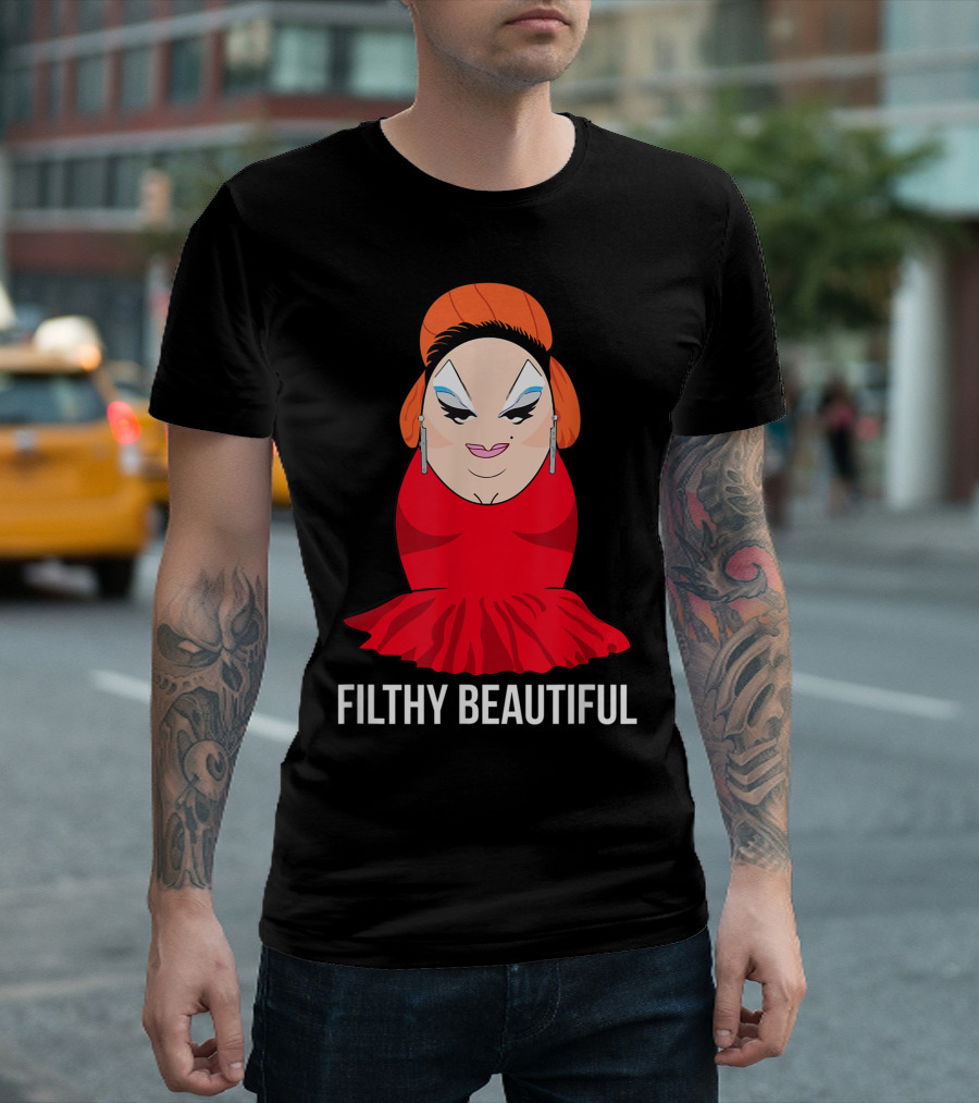 Divine Filthy Beautiful Drag Queen T-Shirt