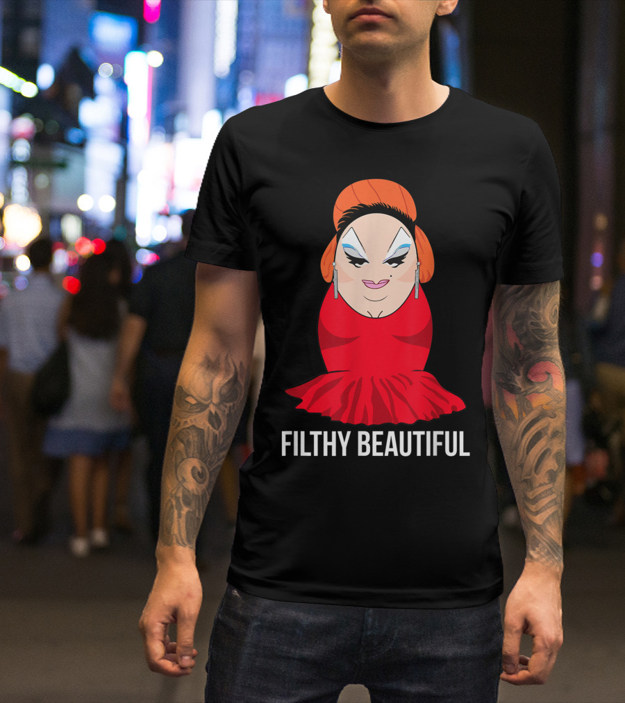 Divine Filthy Beautiful Drag Queen T-Shirt
