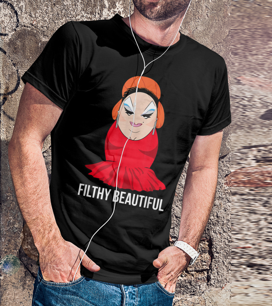 Divine Filthy Beautiful Drag Queen T-Shirt