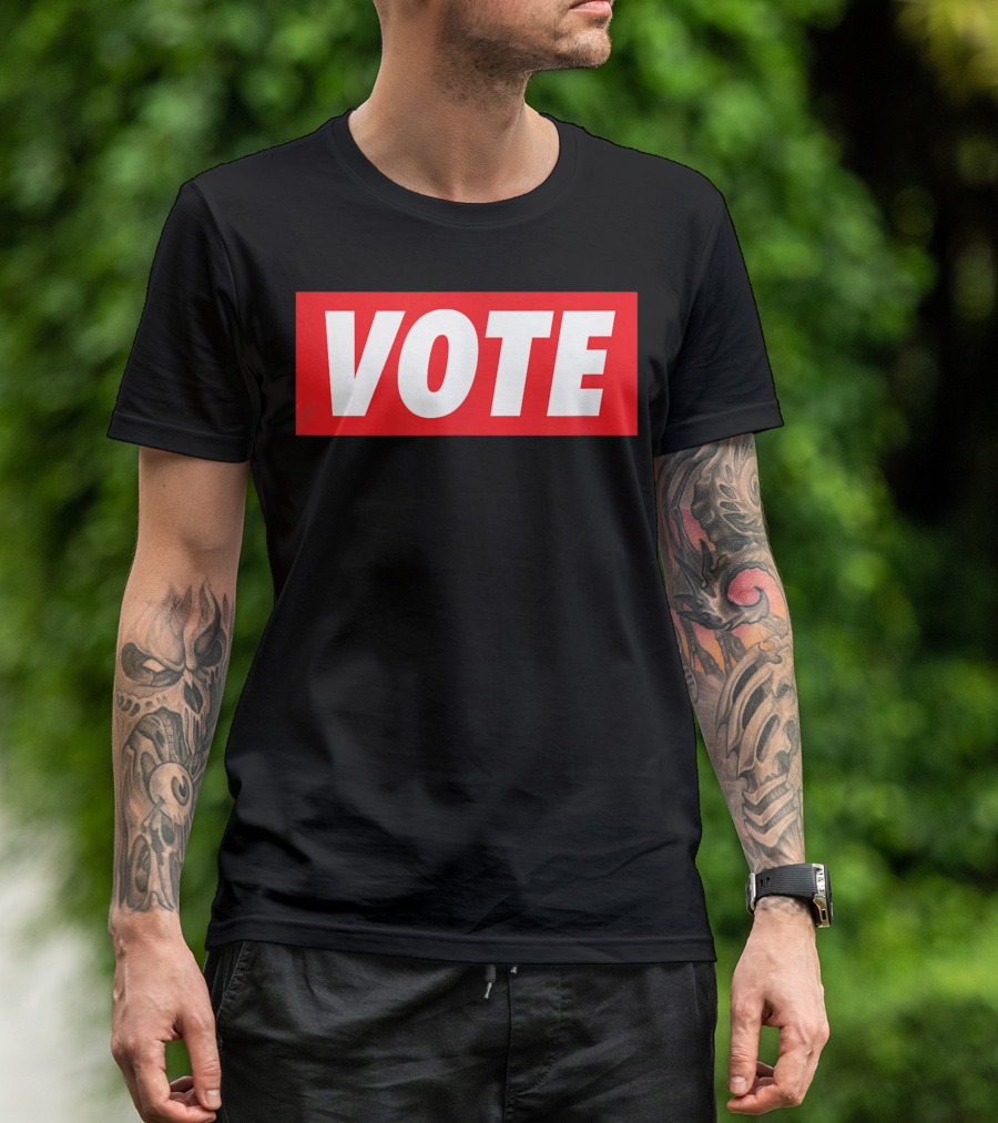 Vote Like Never Voted Before John Lewis Bold Red T-Shirt