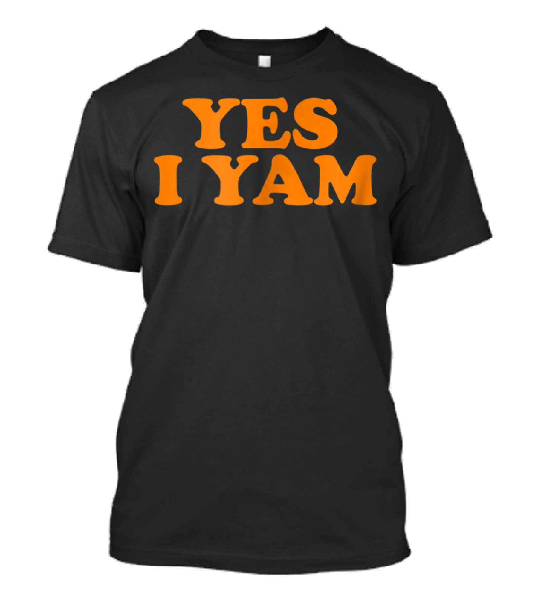 Yes I Yam Funny Gay Couple Sweet Potato Hes My T-Shirt