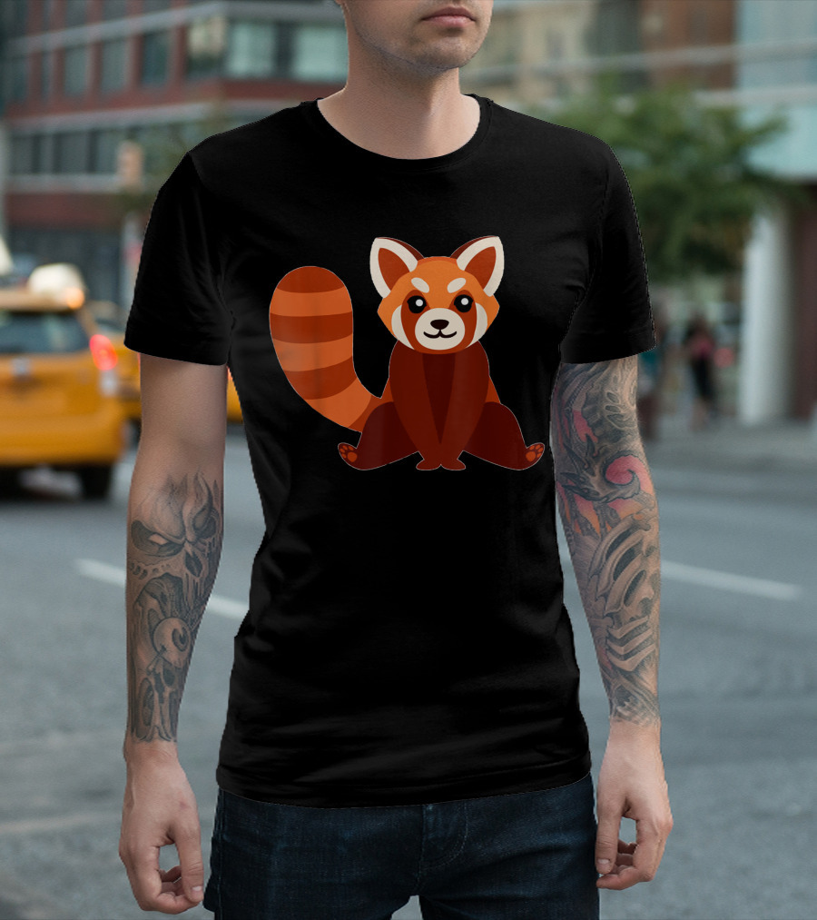 Cool Red Panda Love R Trash Boy Girl Cute Animal T-Shirt