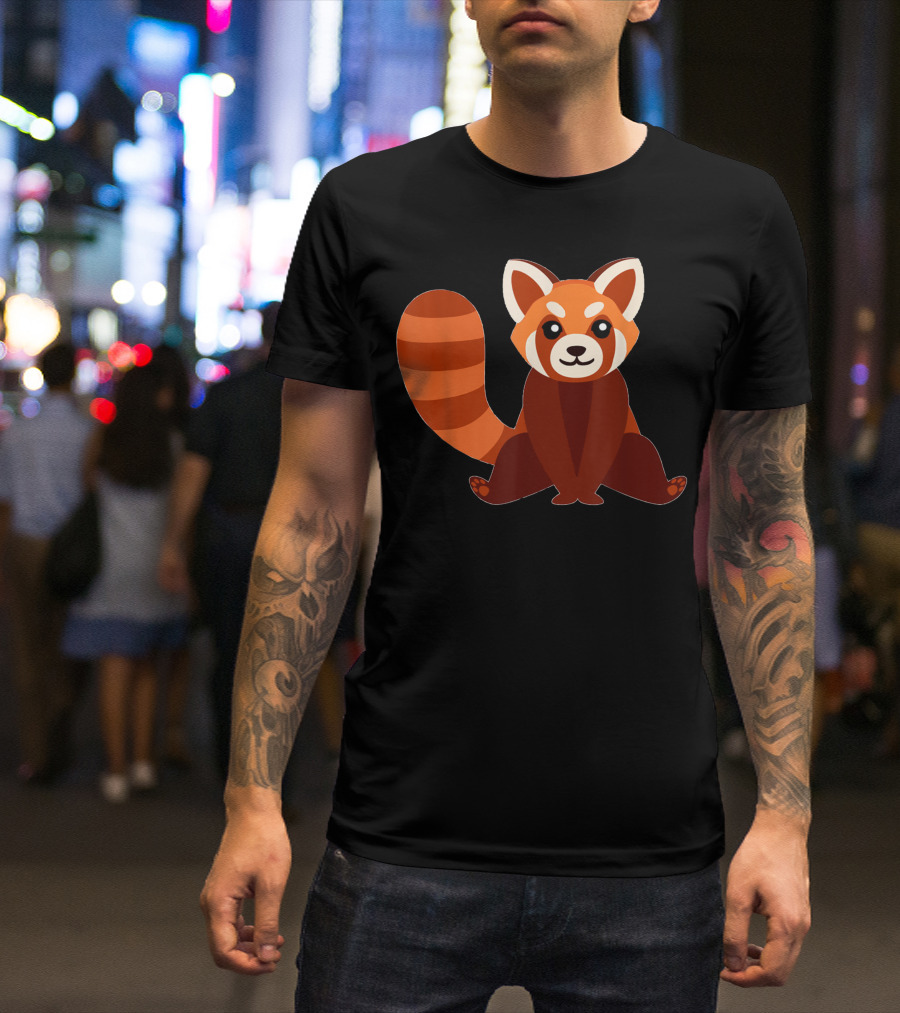 Cool Red Panda Love R Trash Boy Girl Cute Animal T-Shirt