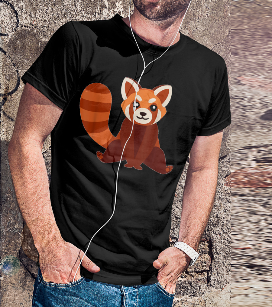 Cool Red Panda Love R Trash Boy Girl Cute Animal T-Shirt