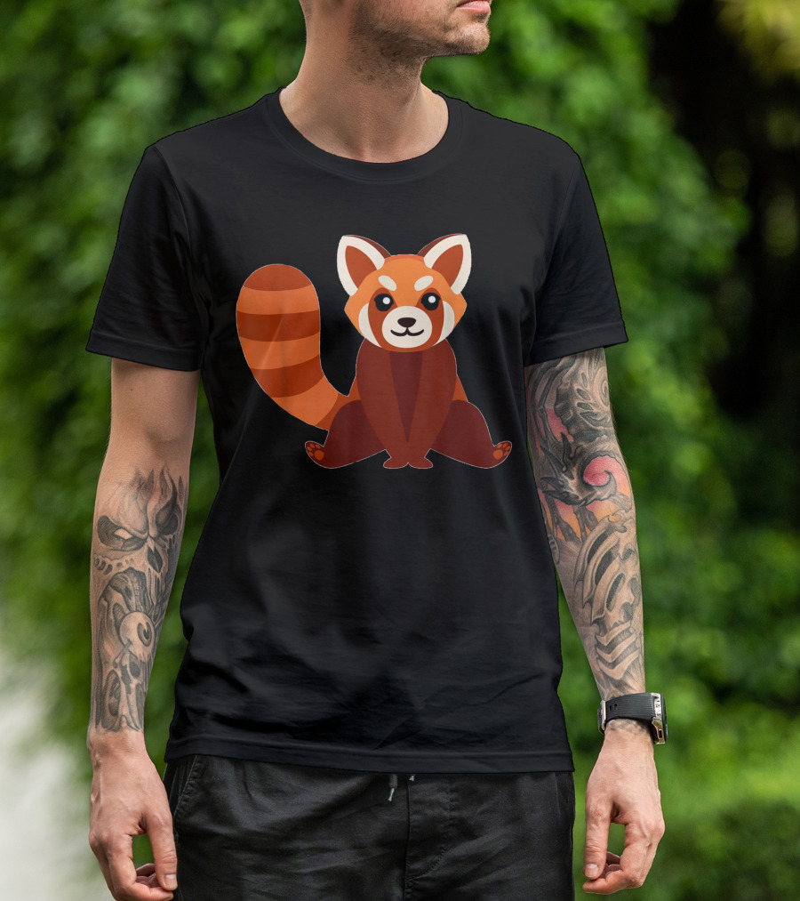 Cool Red Panda Love R Trash Boy Girl Cute Animal T-Shirt