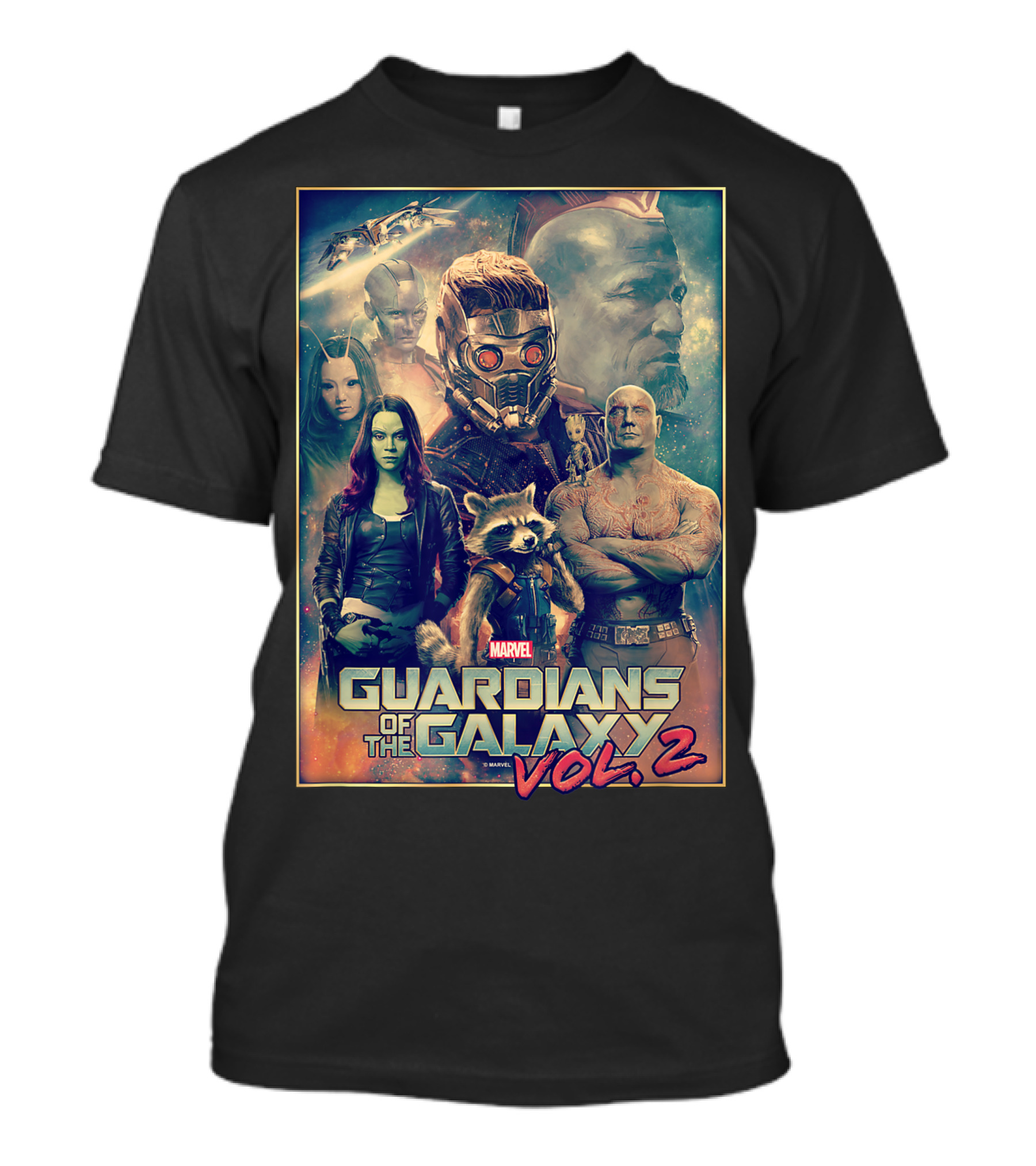 Marvel Guardians Of The Galaxy Vol. 2 Team Effort T-Shirt