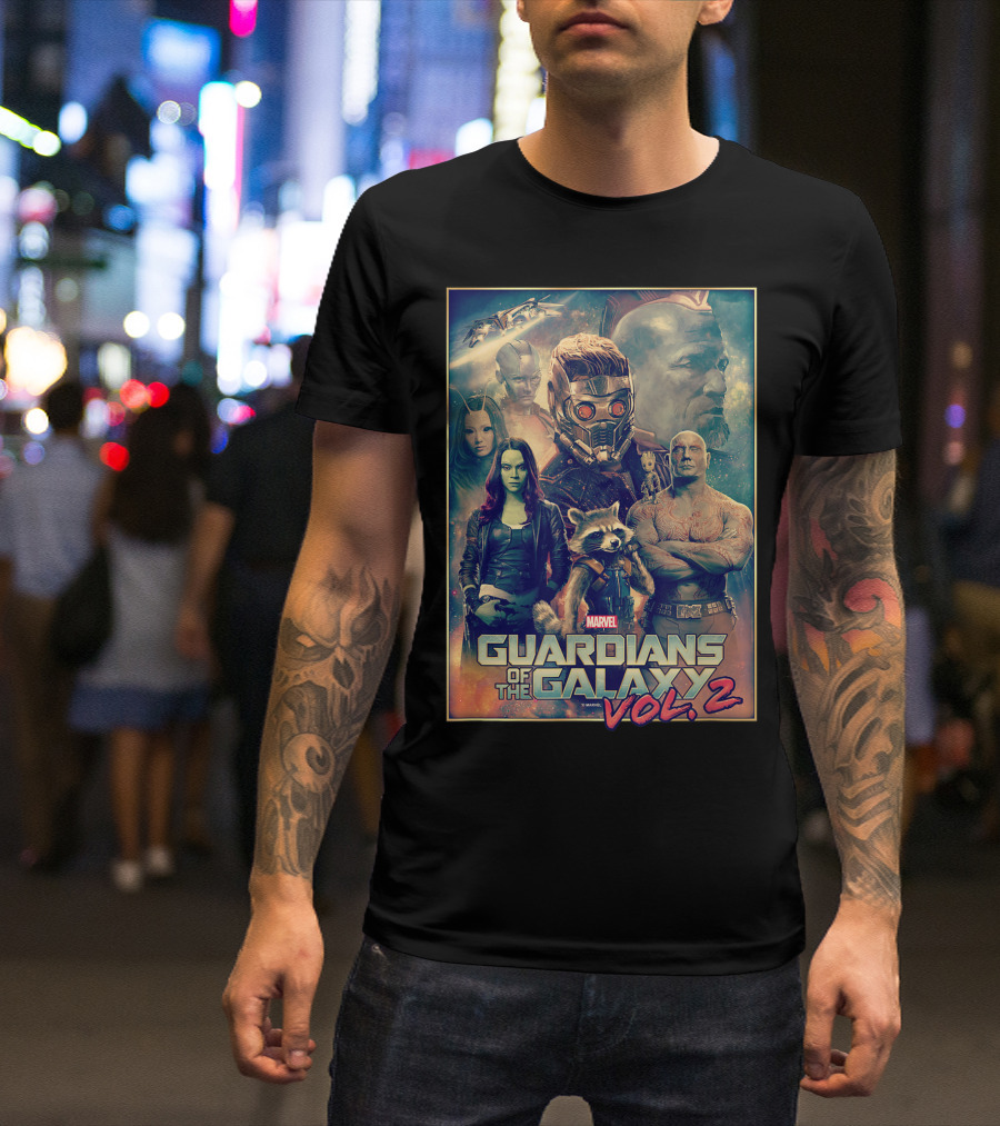 Marvel Guardians Of The Galaxy Vol. 2 Team Effort T-Shirt