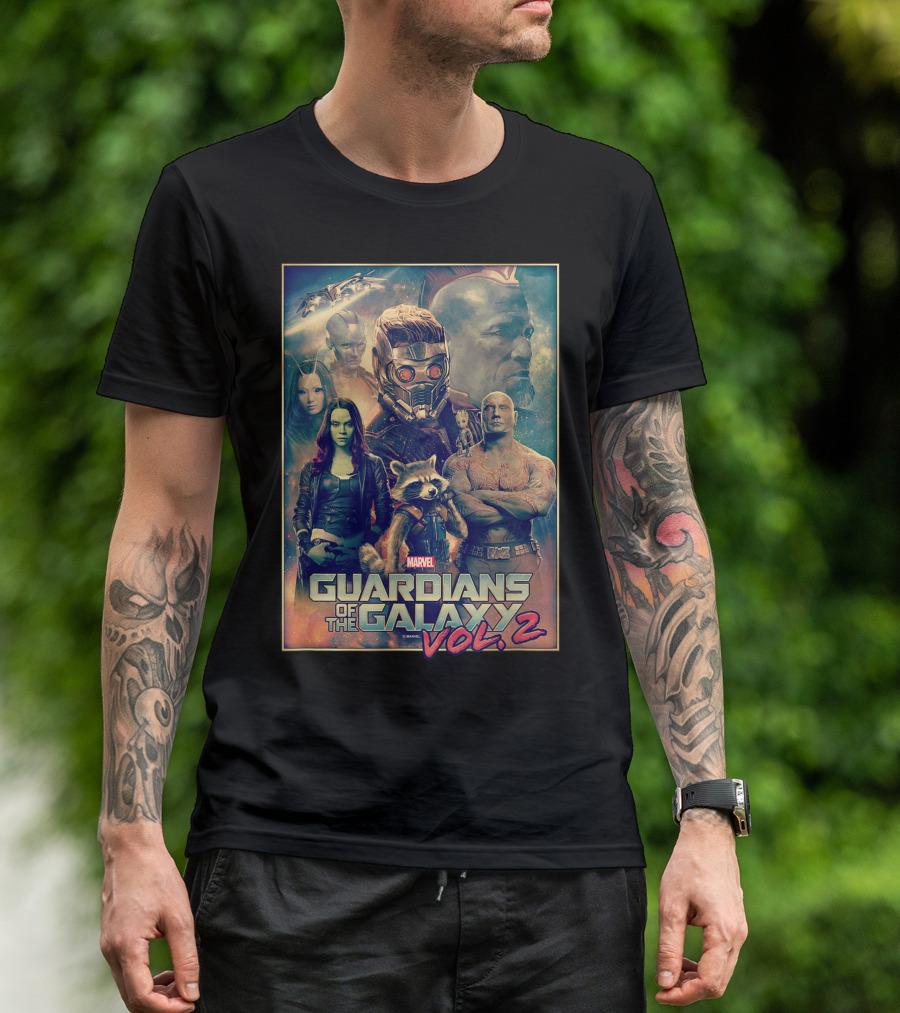 Marvel Guardians Of The Galaxy Vol. 2 Team Effort T-Shirt