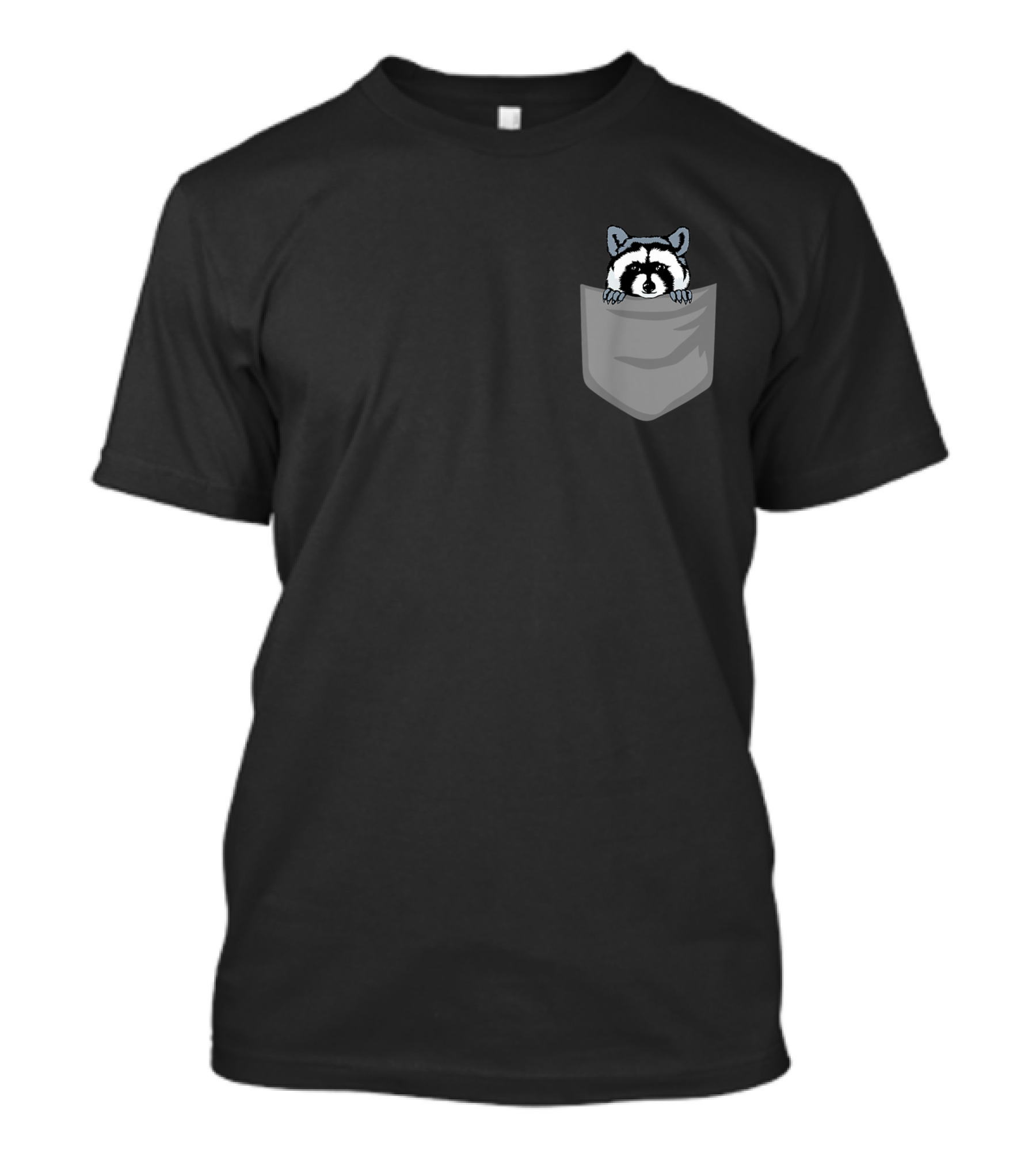 Pocket Raccoon In Your Pocket Fan T-Shirt