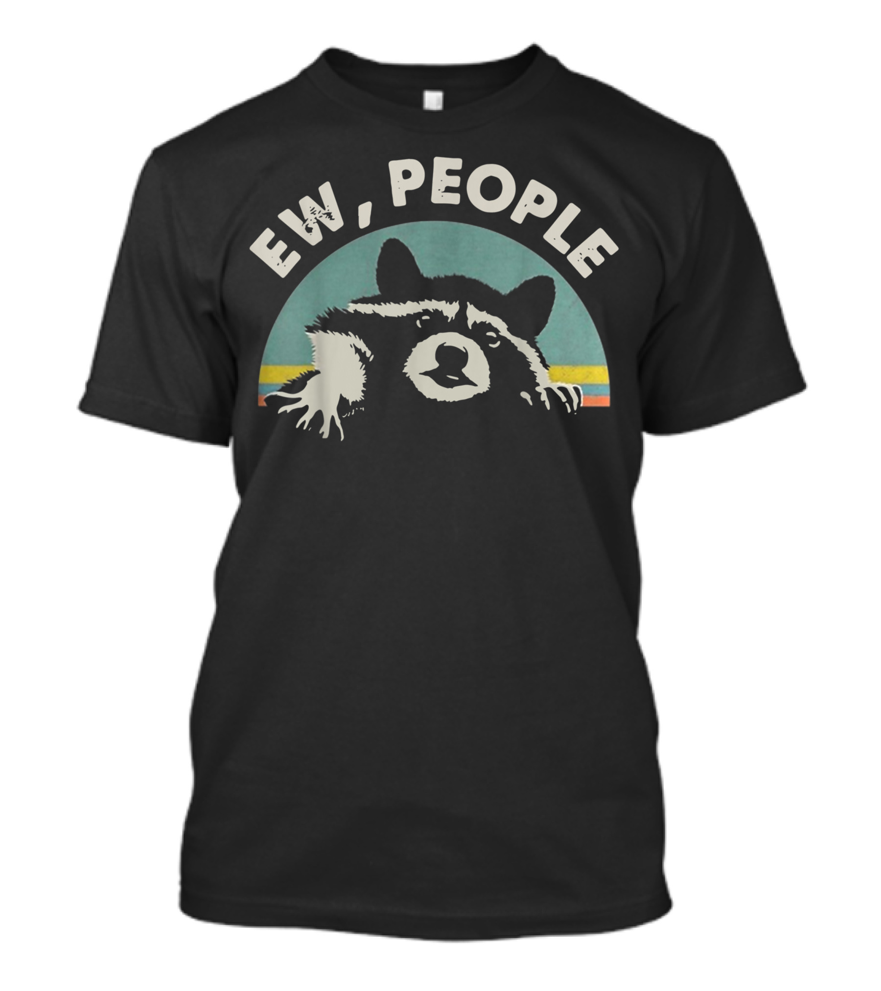 Ew People Vintage Raccoon Iconic T-Shirt