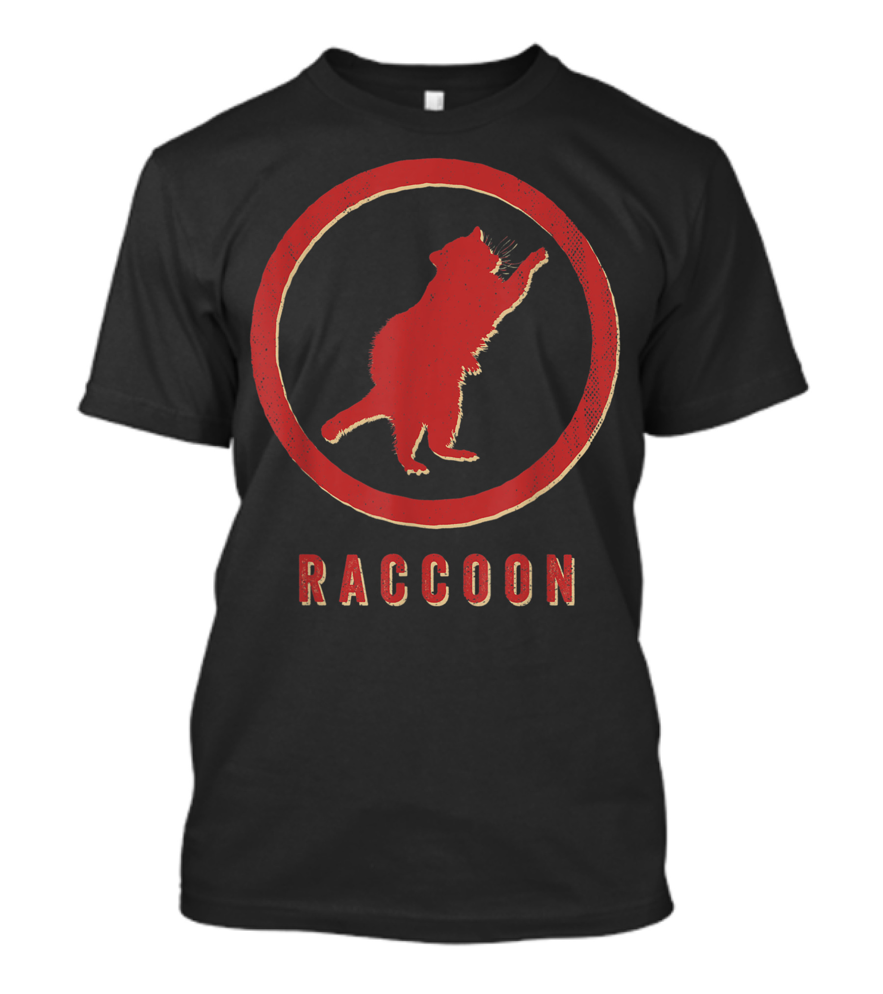 Raccoon Lover Vintage Style Animal Jurassic Park T-Shirt