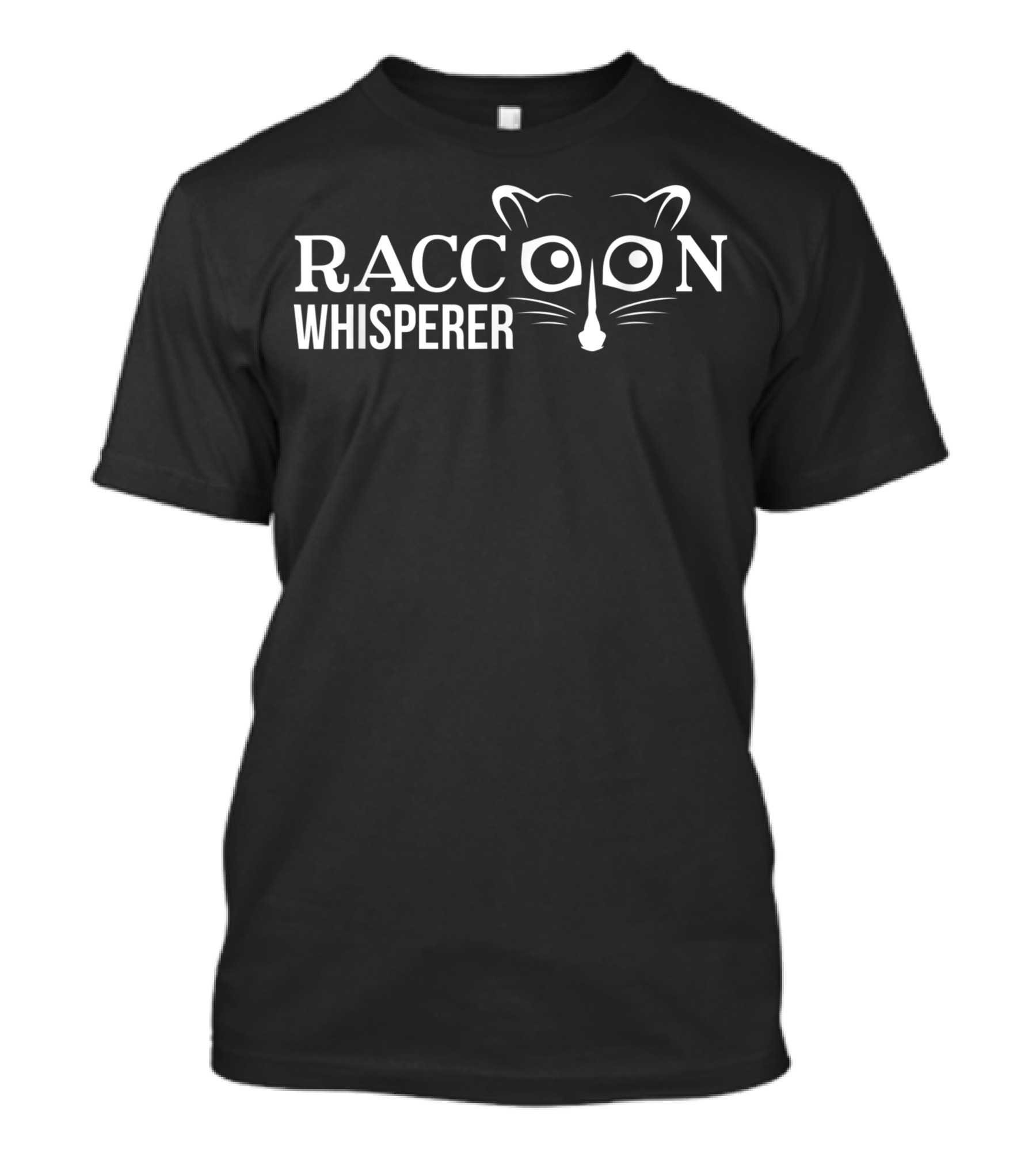 Raccoon Whisperer Raccoon Face T-Shirt